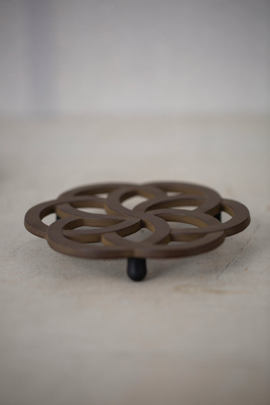 Sand Casted Iron Trivet