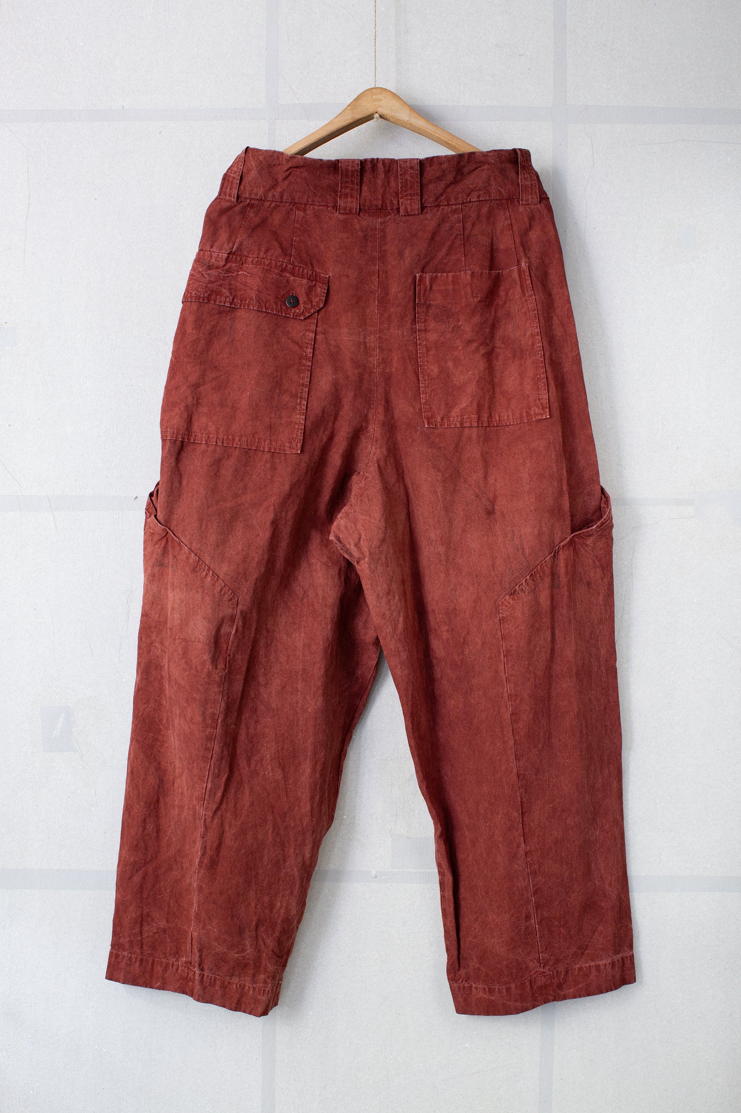 Rust Brown Coverd Baggy Pants