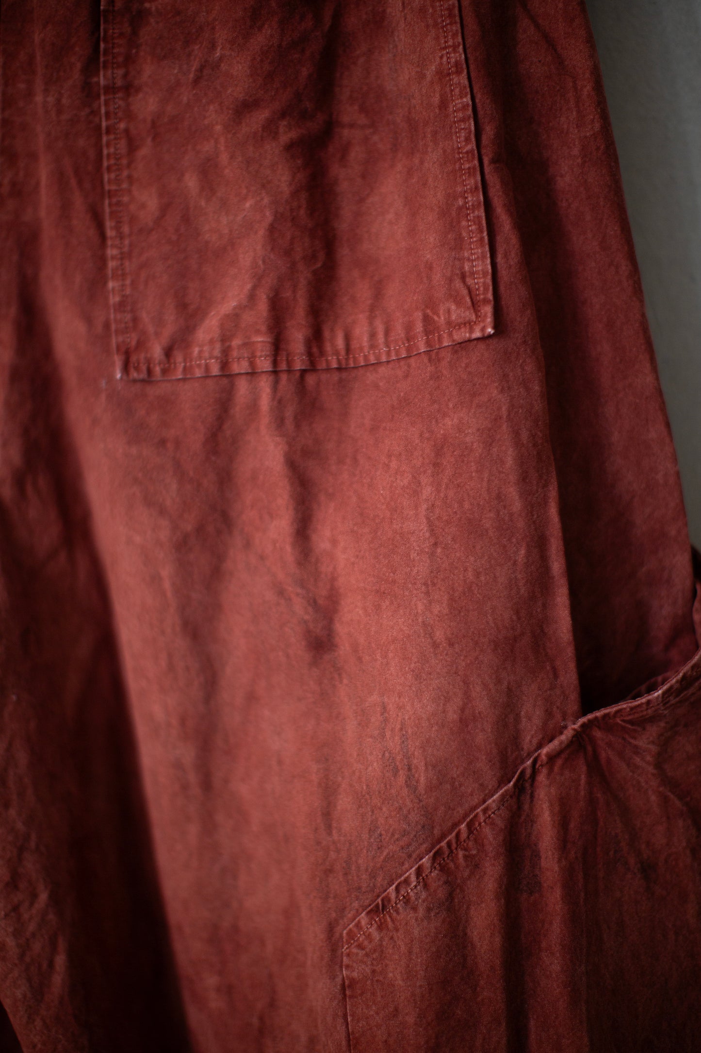 Rust Brown Coverd Baggy Pants