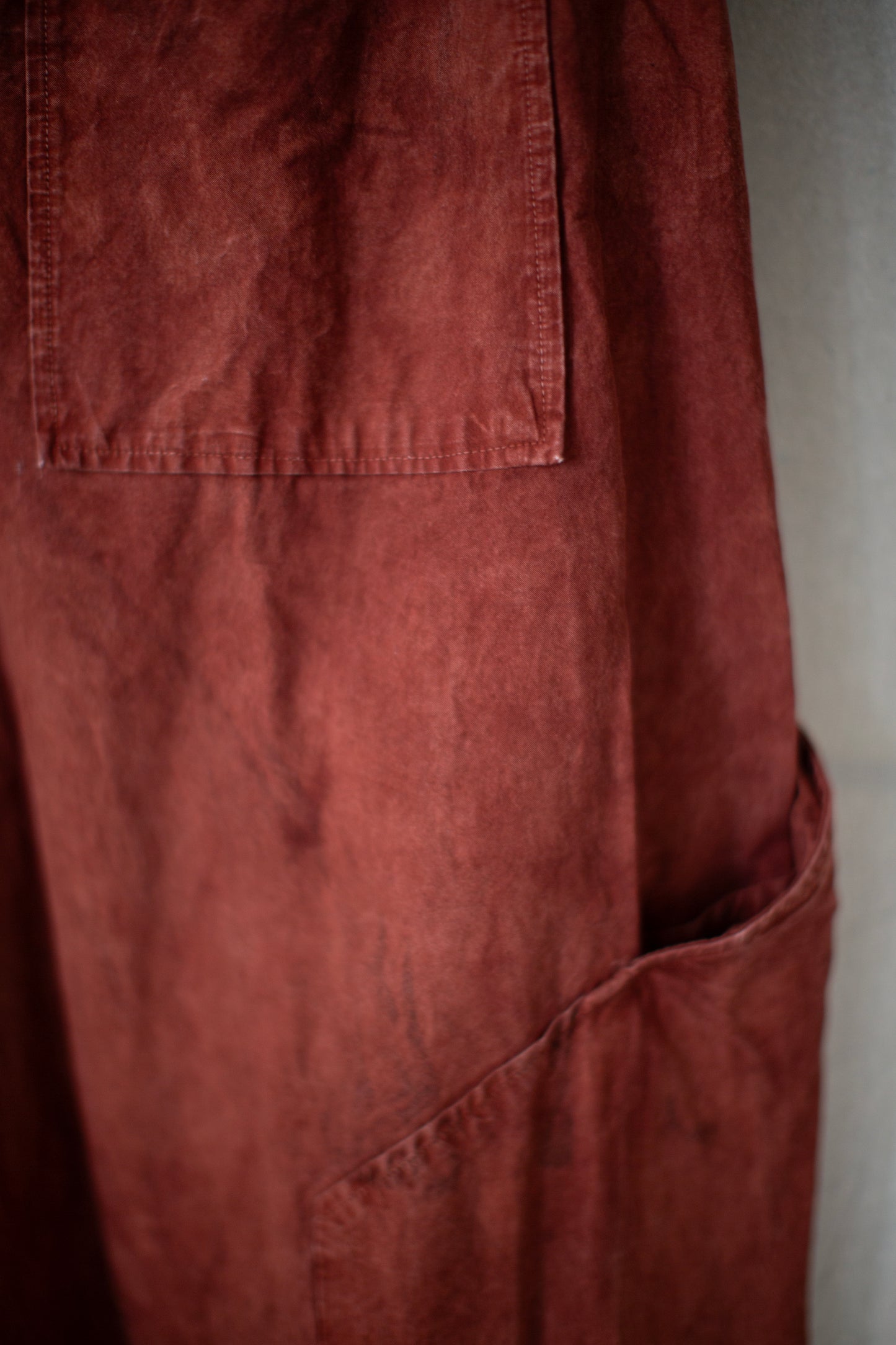 Rust Brown Coverd Baggy Pants