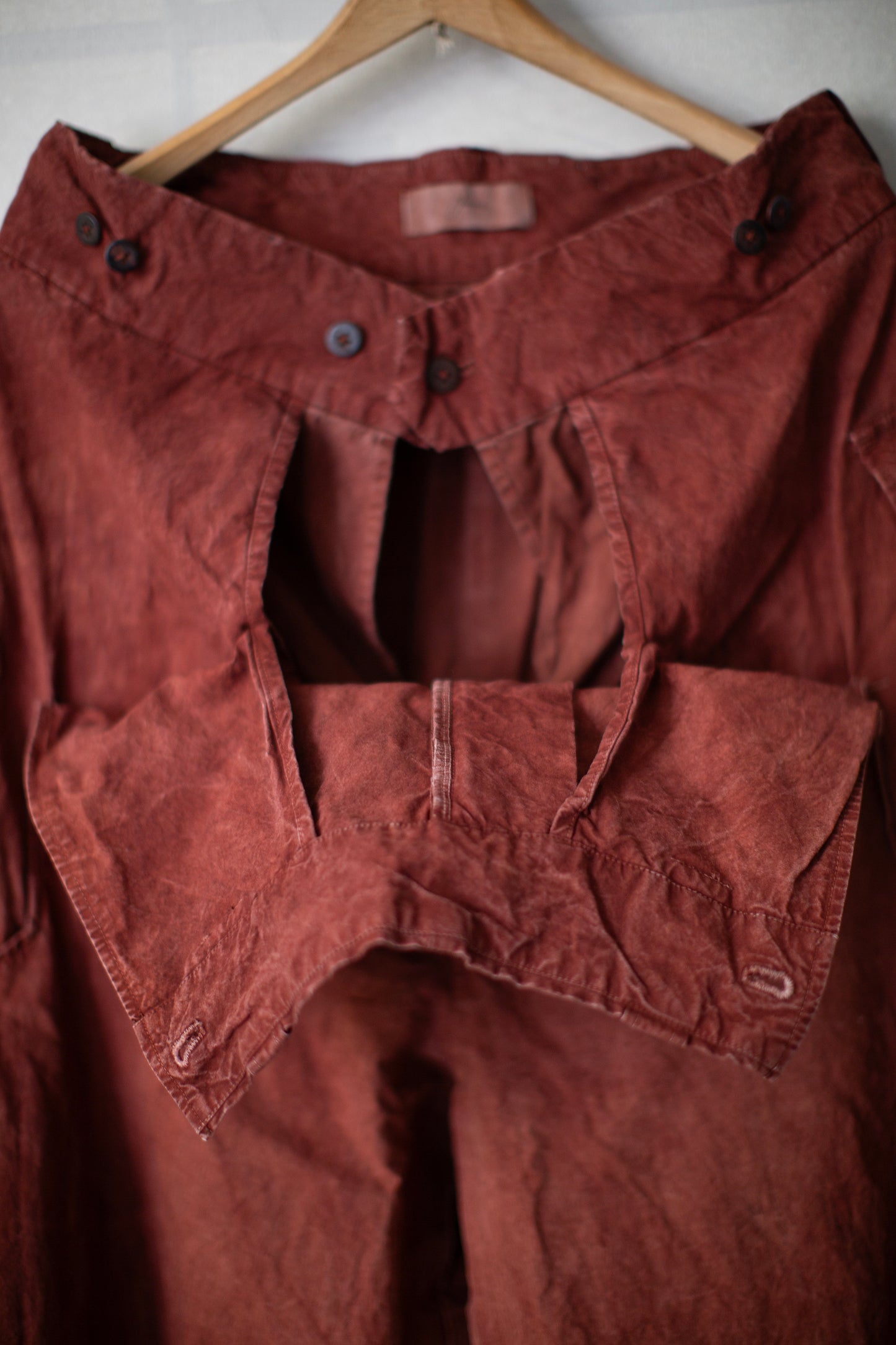 Rust Brown Coverd Baggy Pants