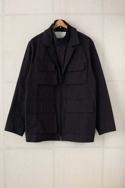 THE FORAGER JACKET IN STRONG COTTON FLINT
