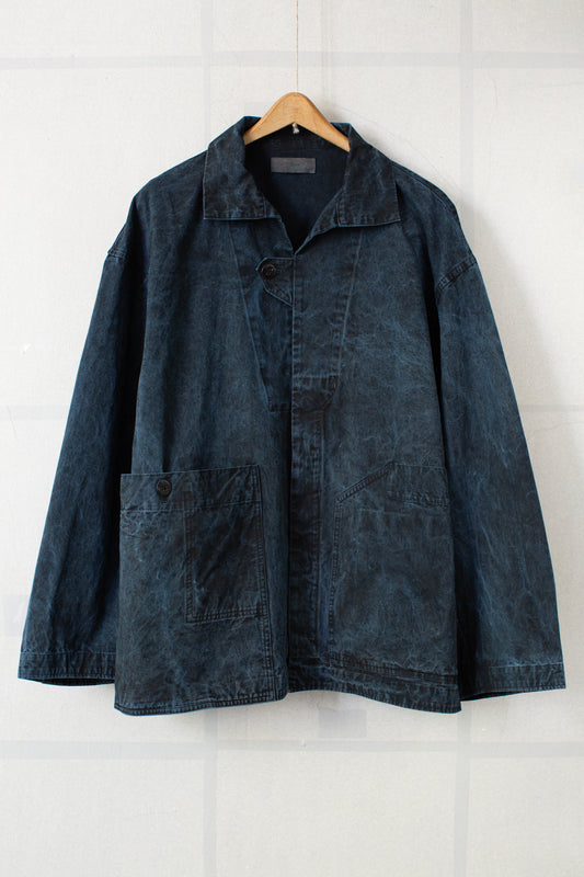 Meeting Jacket in Aizome & Dorozome Natural Dye
