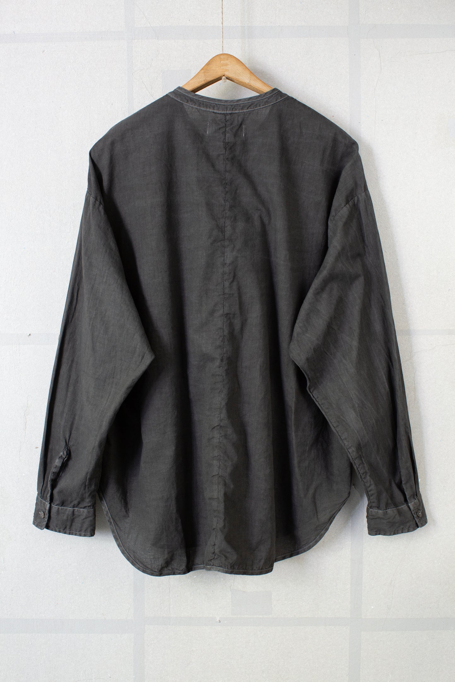 Sumi dye Framed Shirt