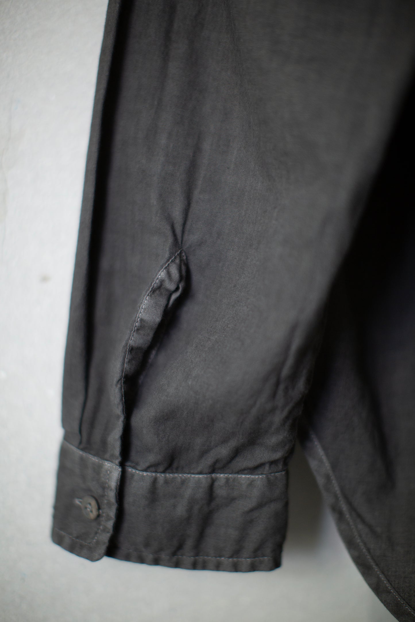 Sumi dye Framed Shirt