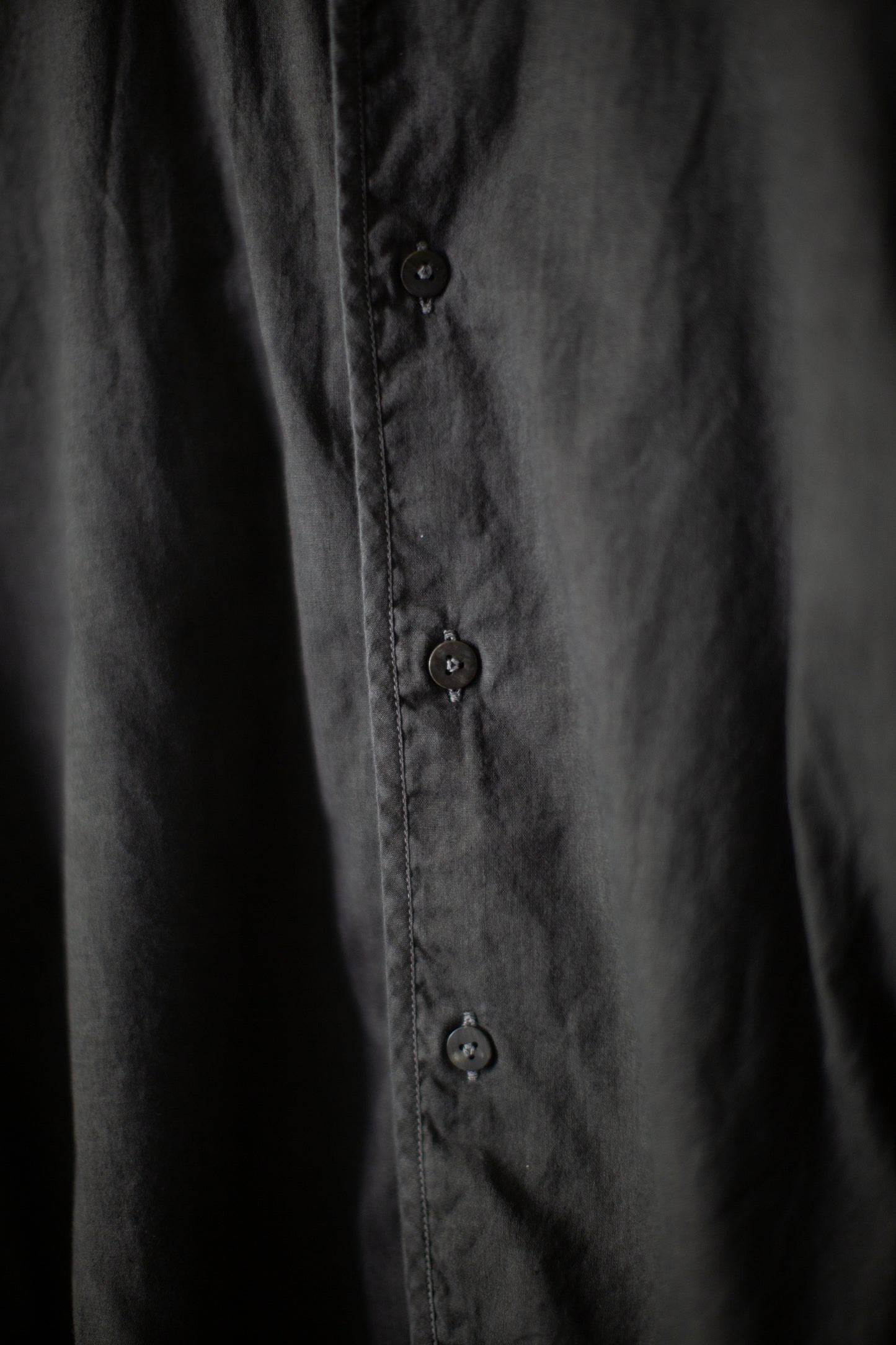 Sumi dye Framed Shirt