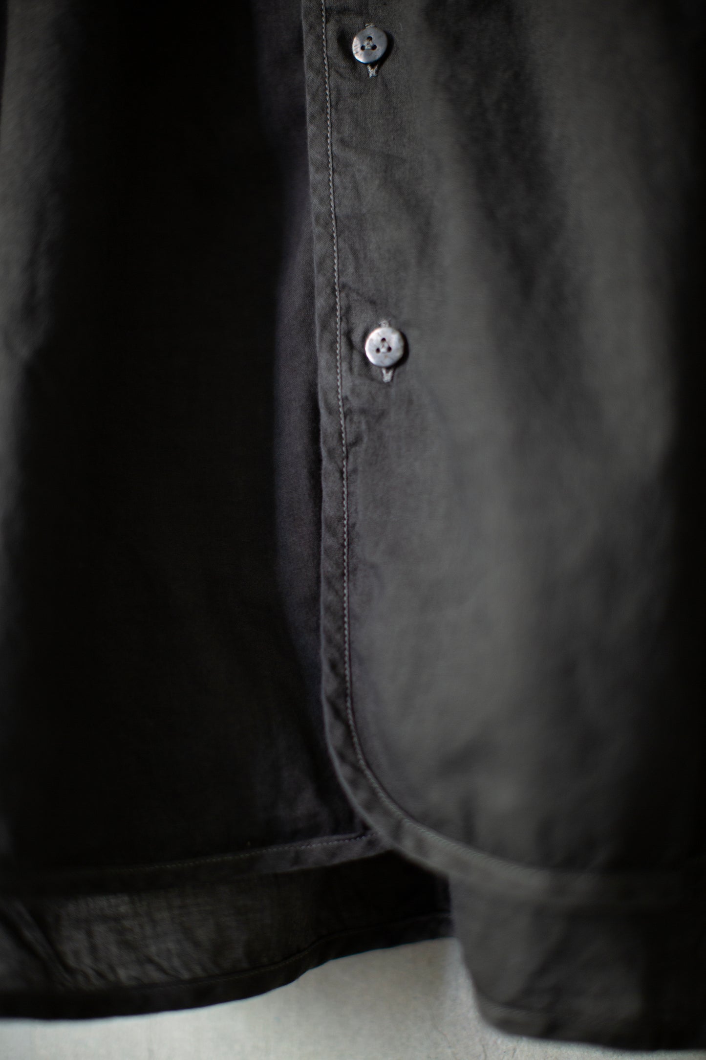 Sumi dye Framed Shirt