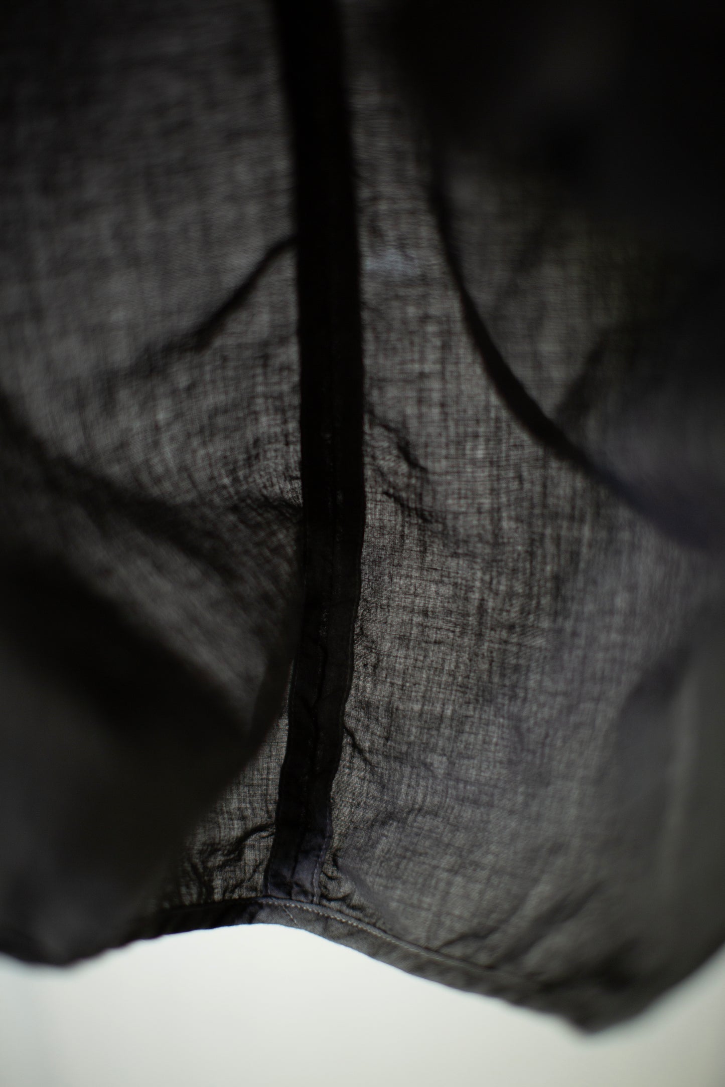 Sumi dye Framed Shirt
