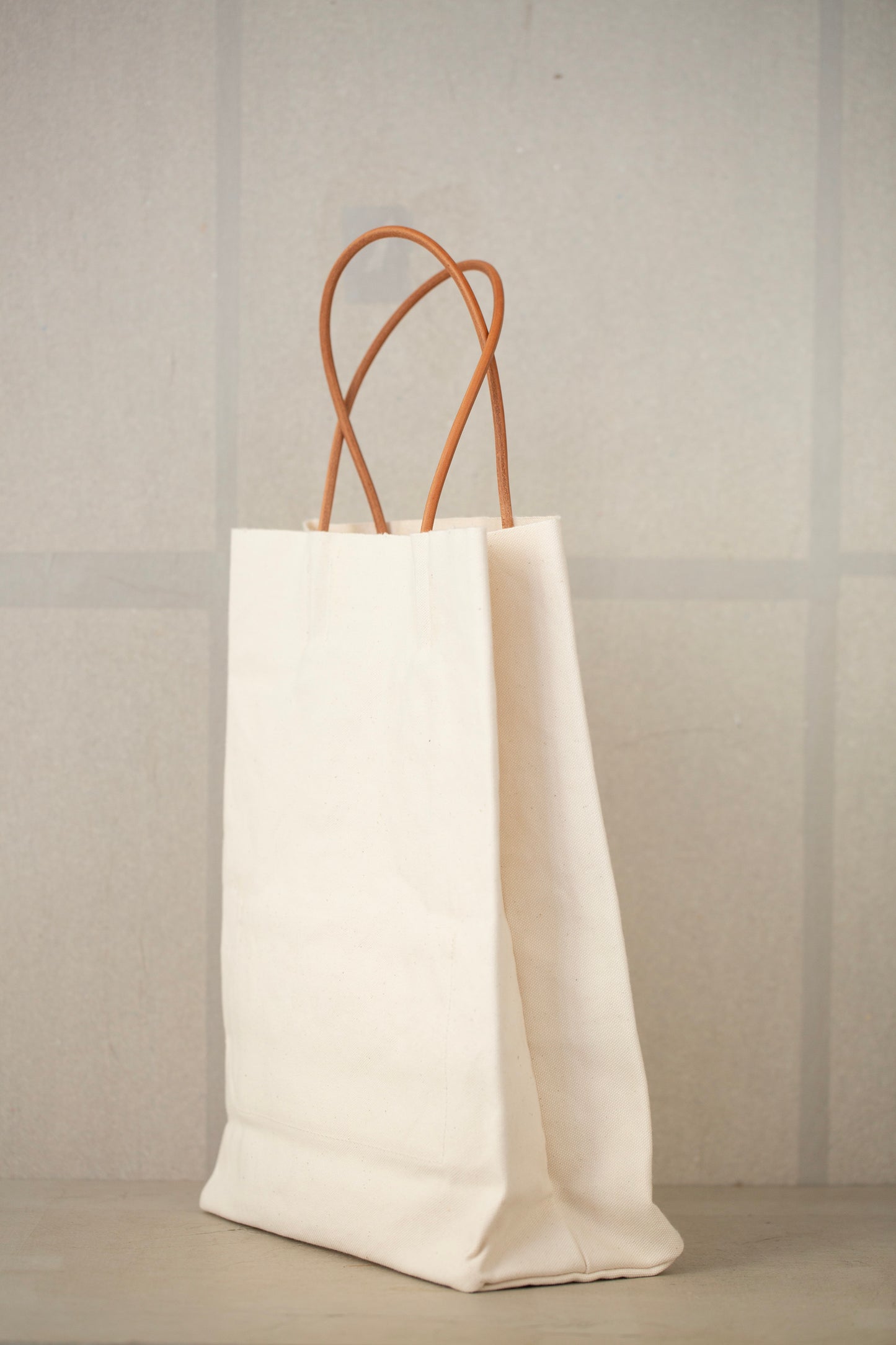 Undyed Canvas Paper Bag