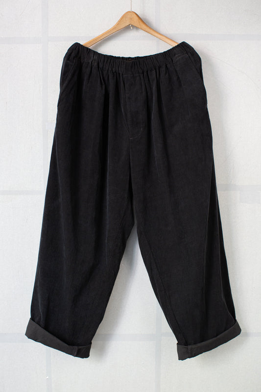 Wide Easy Pants in Kakishibu