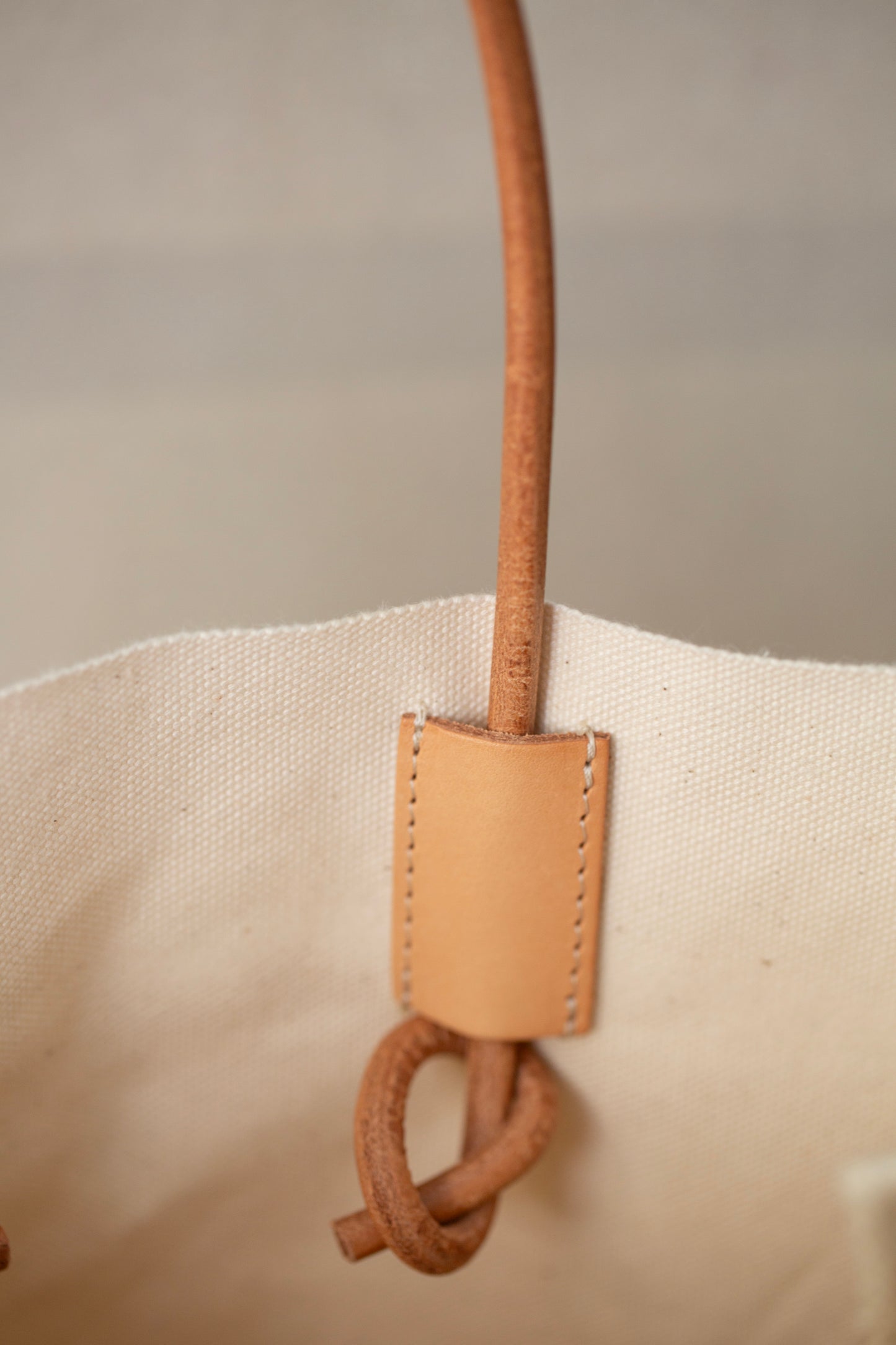 Undyed Canvas Paper Bag