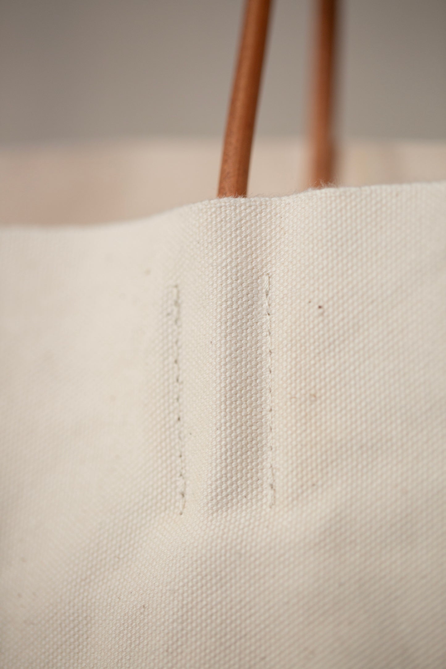 Undyed Canvas Paper Bag