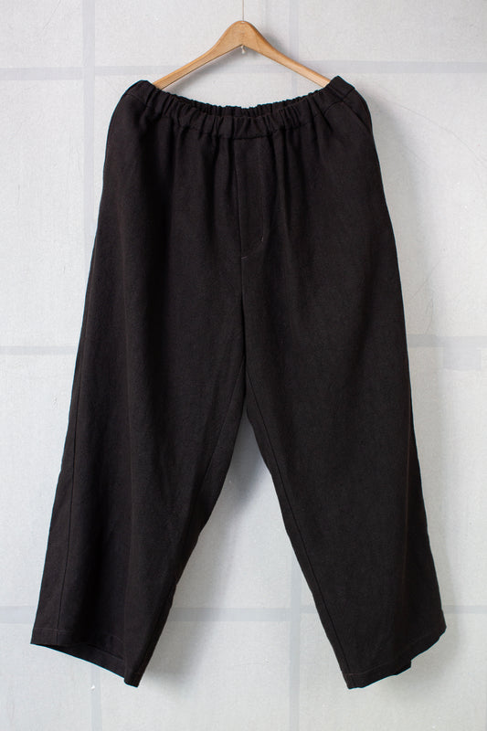 Baggy Easy Pants in Brown