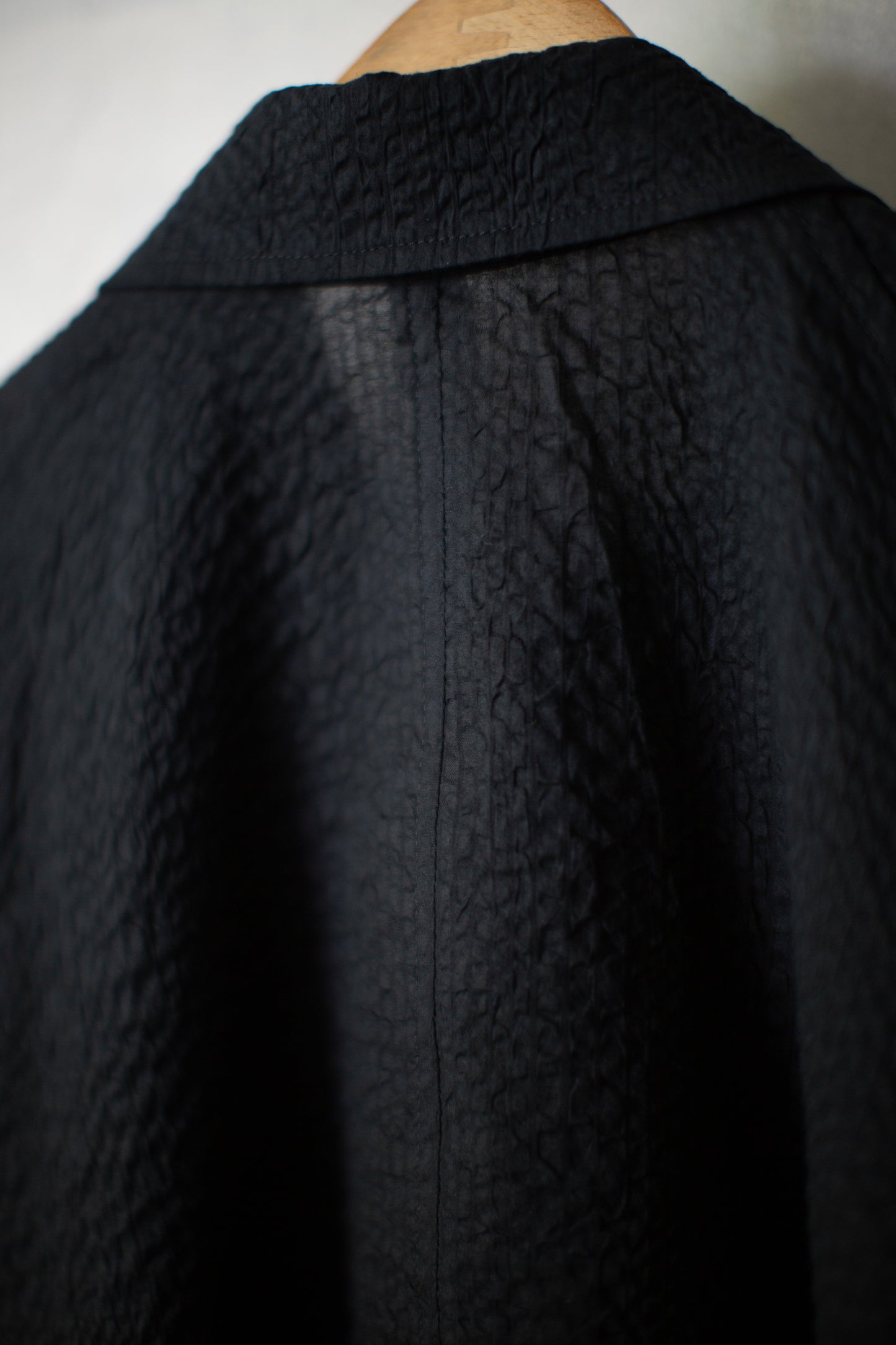 Black pebbled shirt