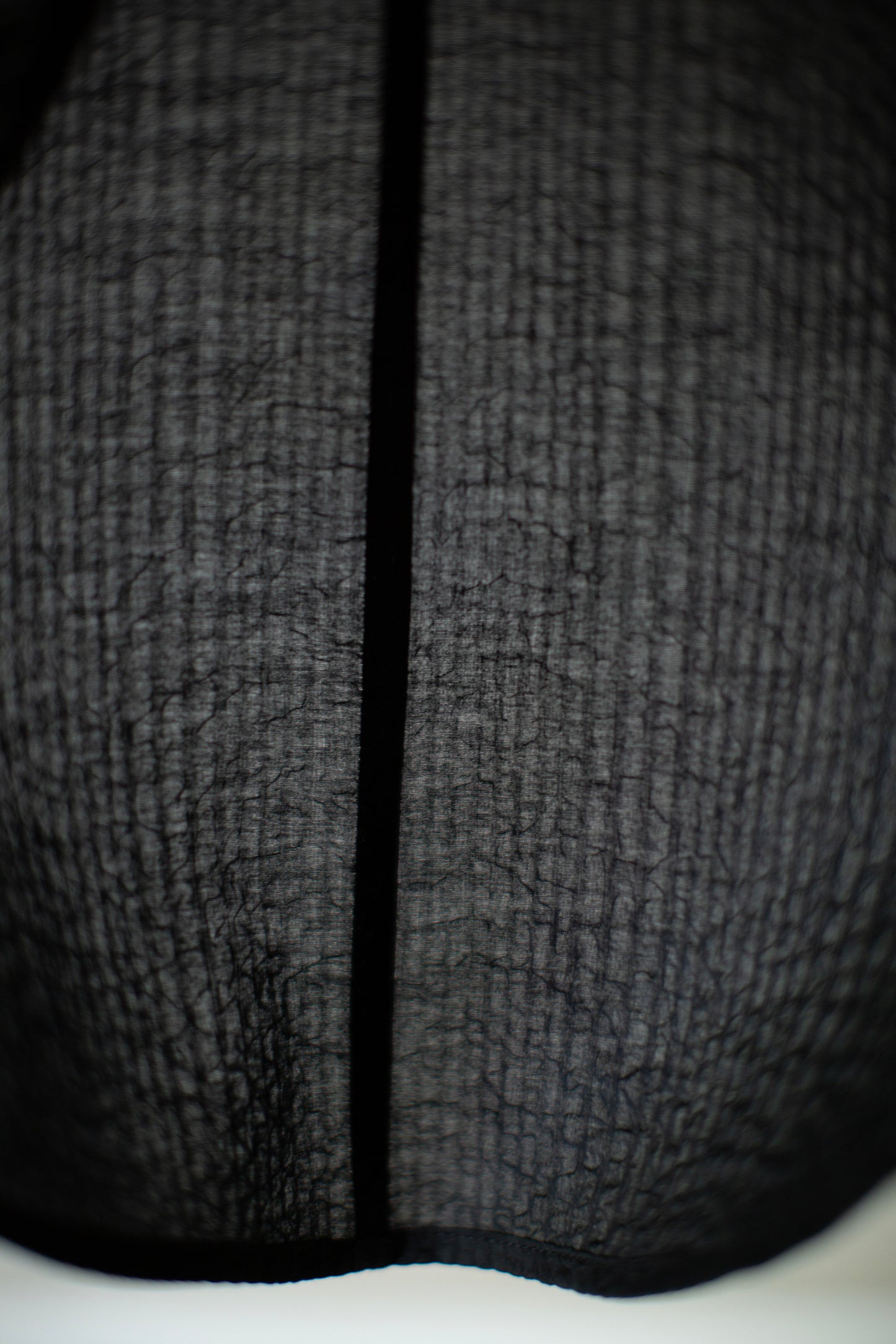 Black pebbled shirt