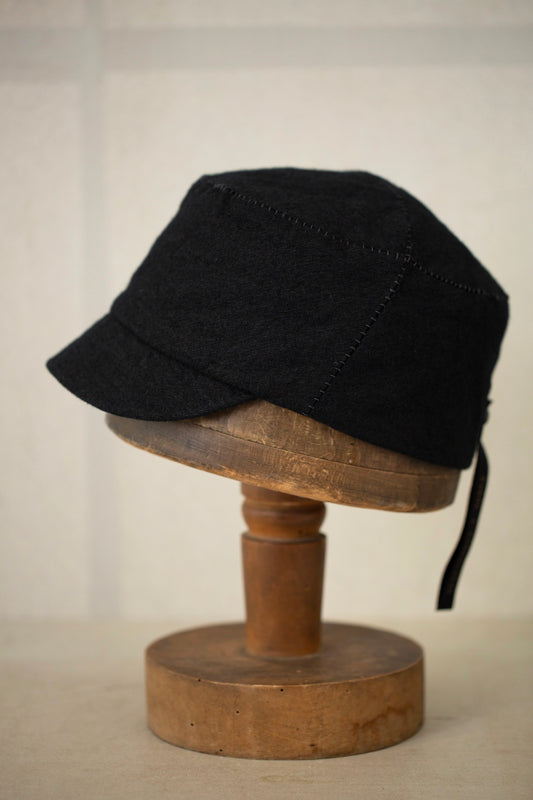Black Field Cap