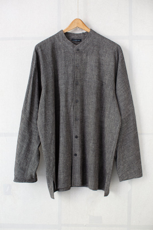 Hand woven silk shirt