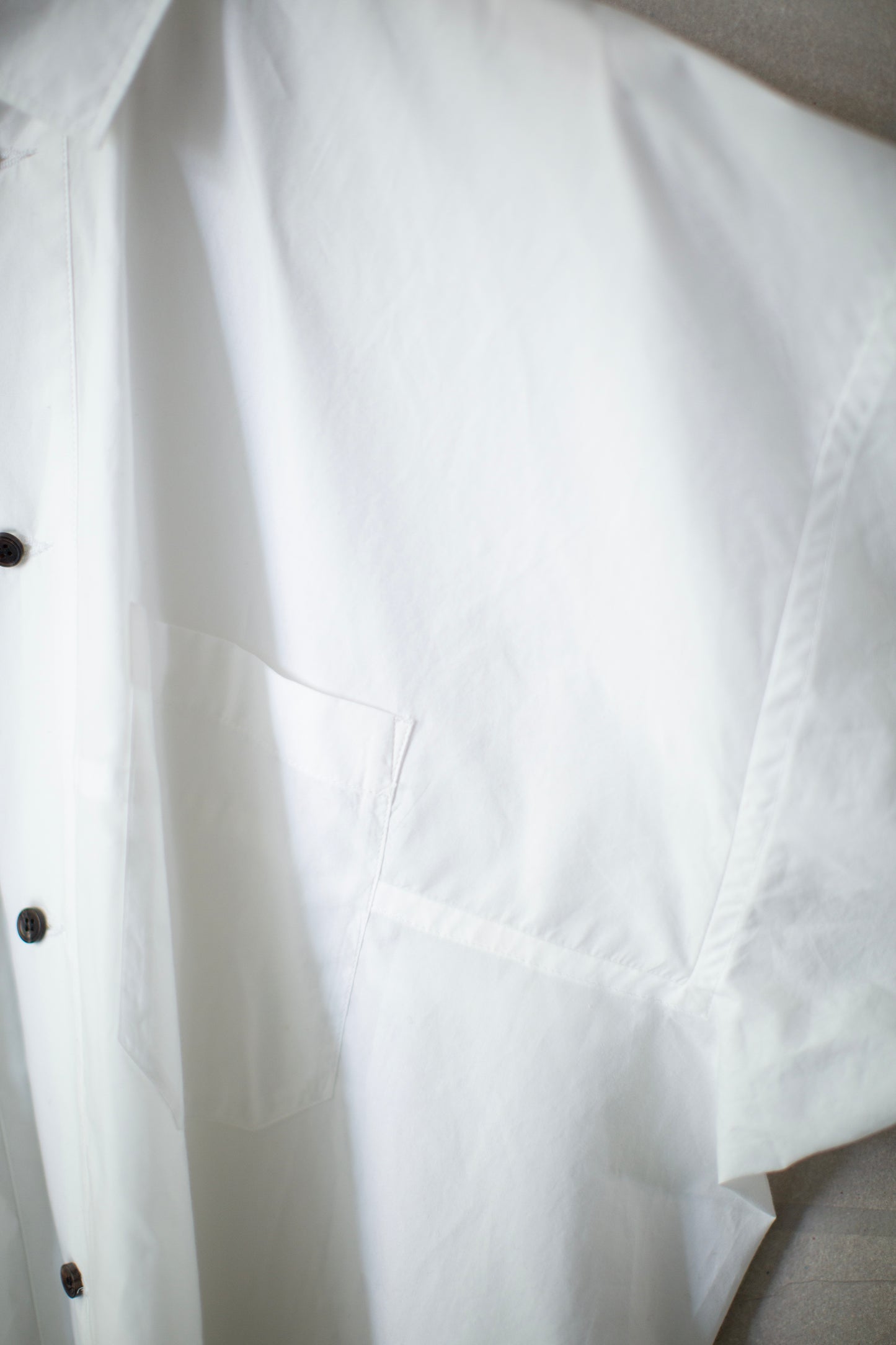 SHIRT#114 - POWDER COTTON TYPEWRITER OFF WHITE