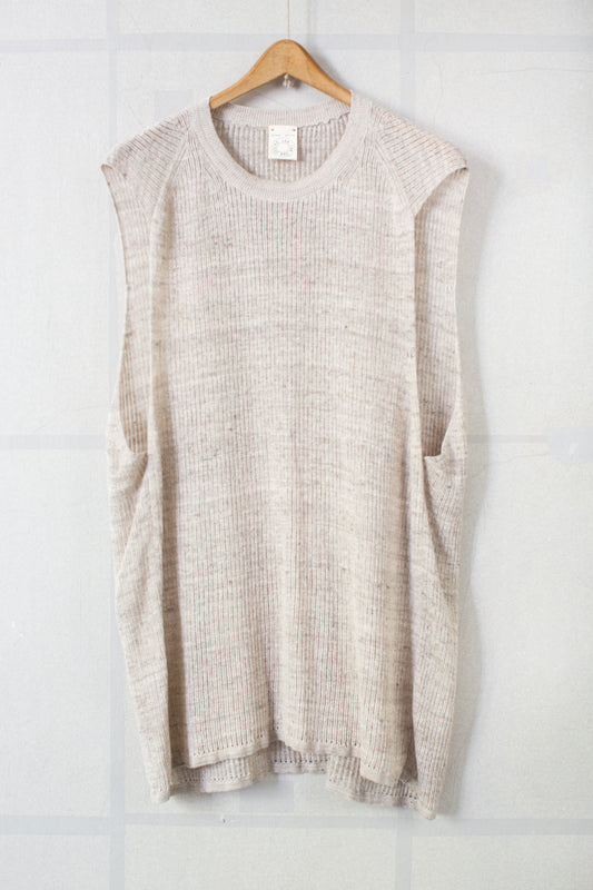 KNIT#75 - LINEN COTTON MESH NATURAL