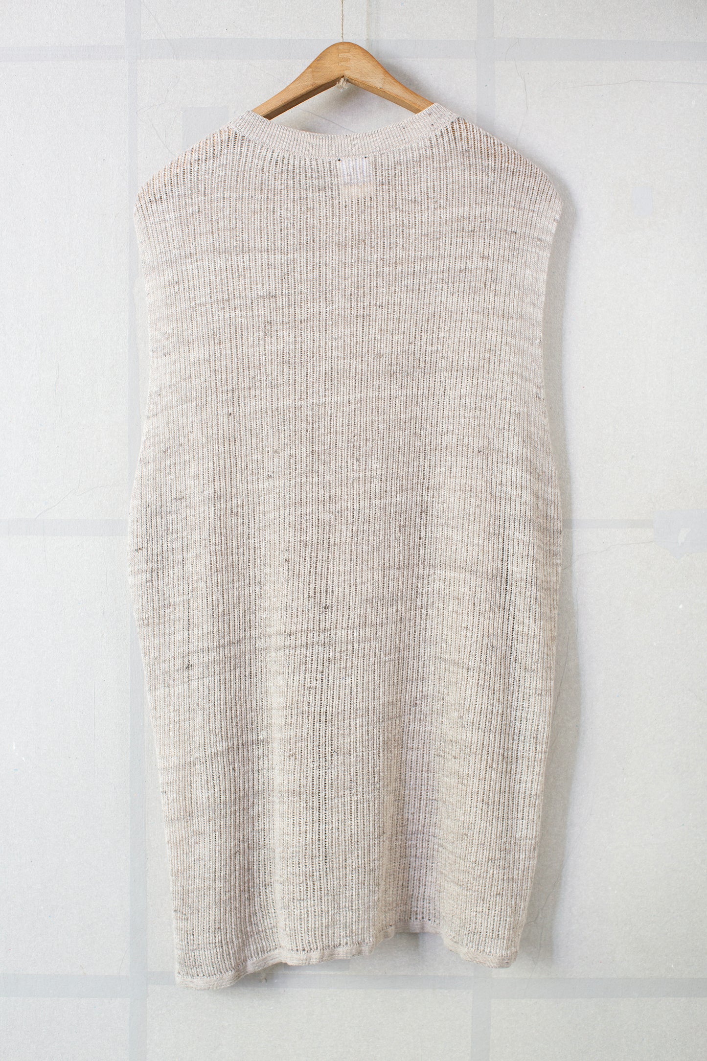 KNIT#75 - LINEN COTTON MESH NATURAL