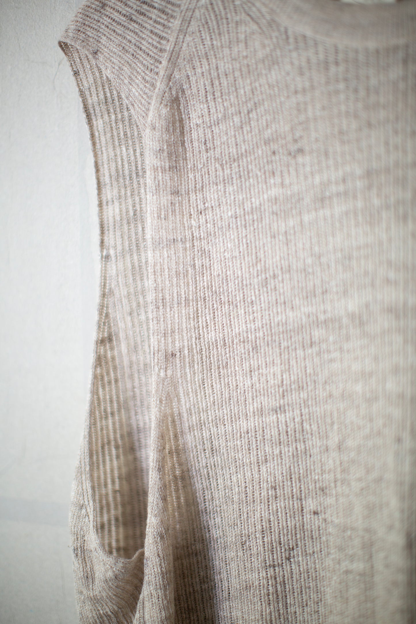 KNIT#75 - LINEN COTTON MESH NATURAL