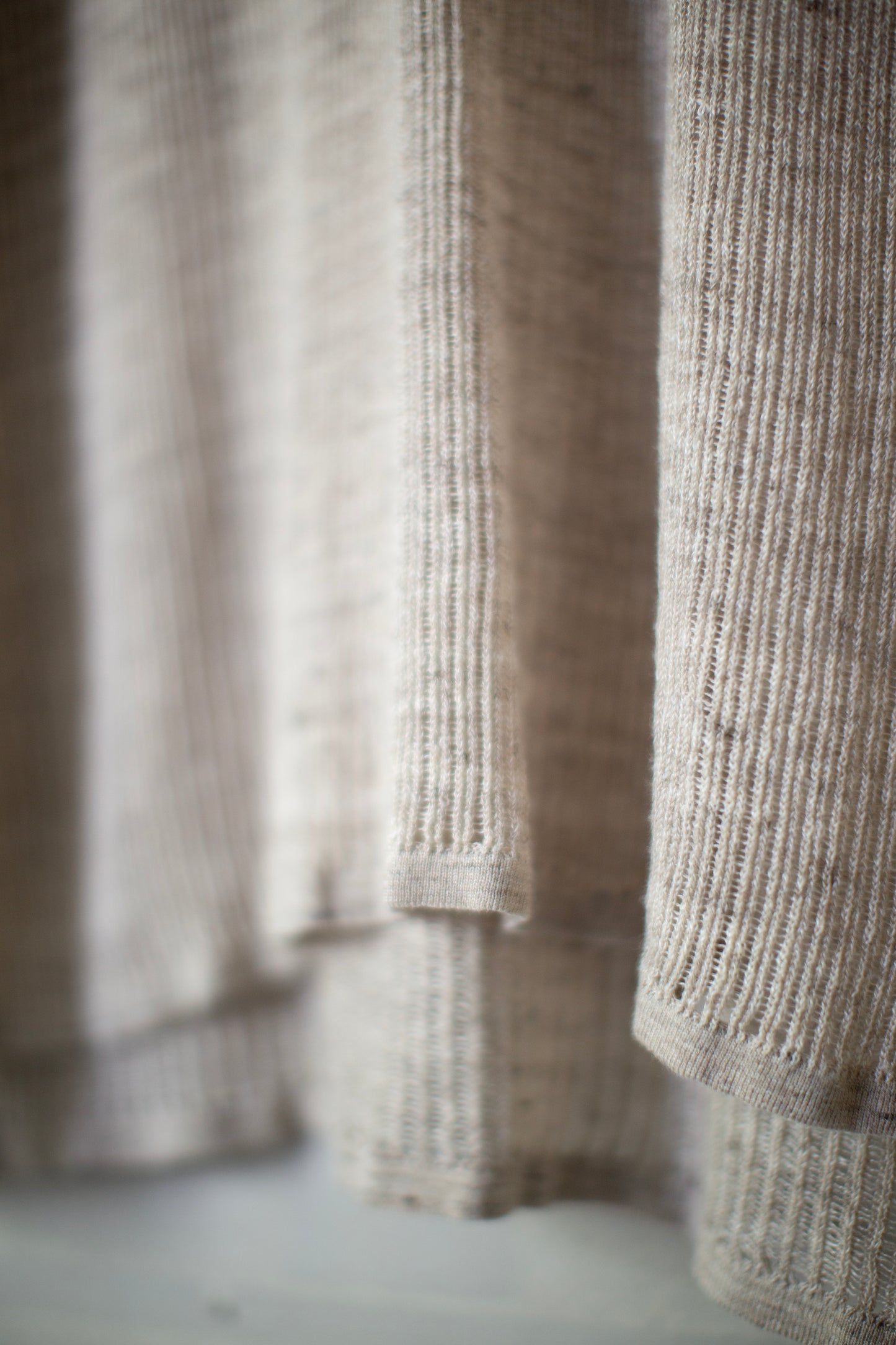 KNIT#75 - LINEN COTTON MESH NATURAL