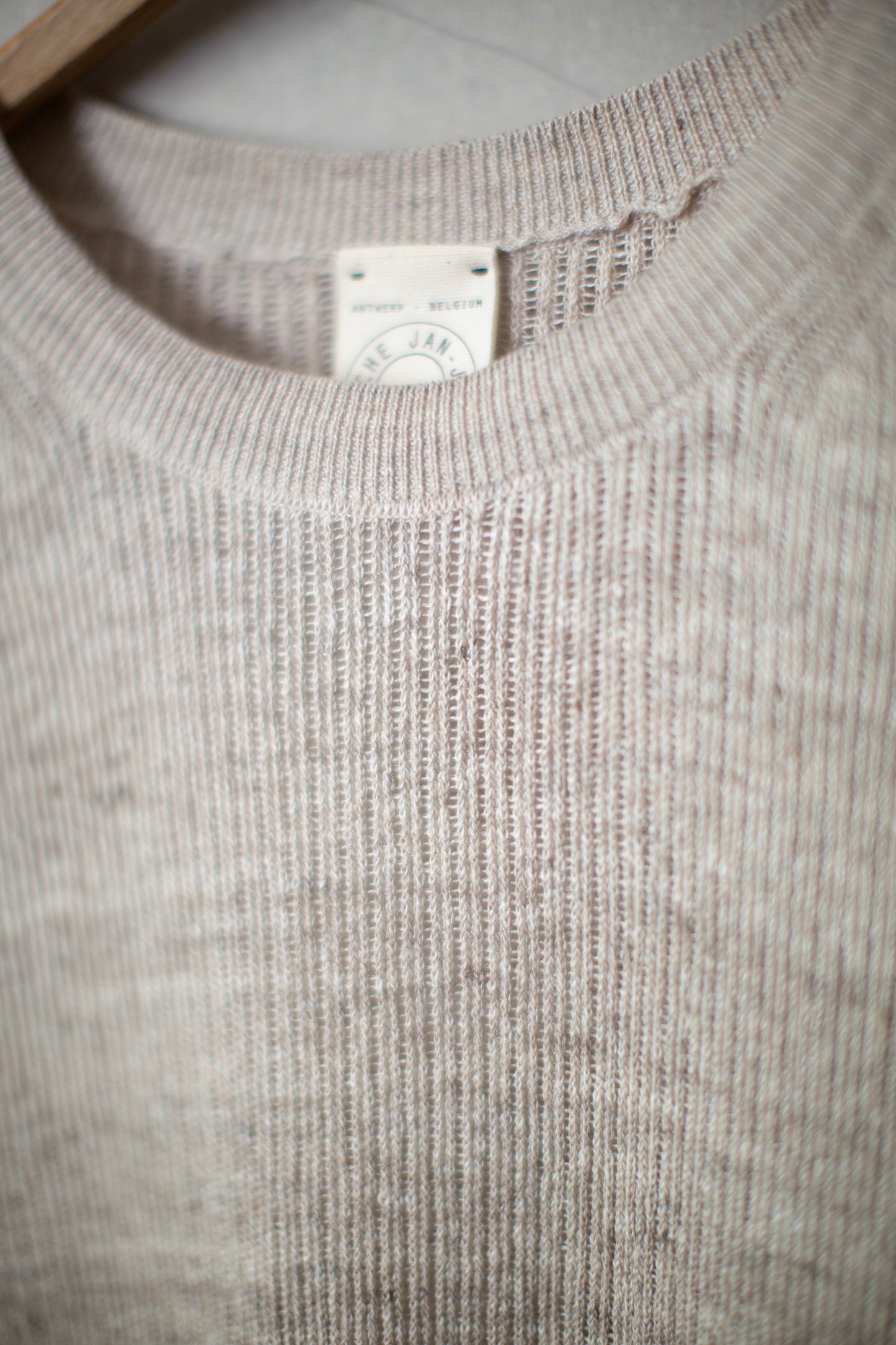 KNIT#75 - LINEN COTTON MESH NATURAL