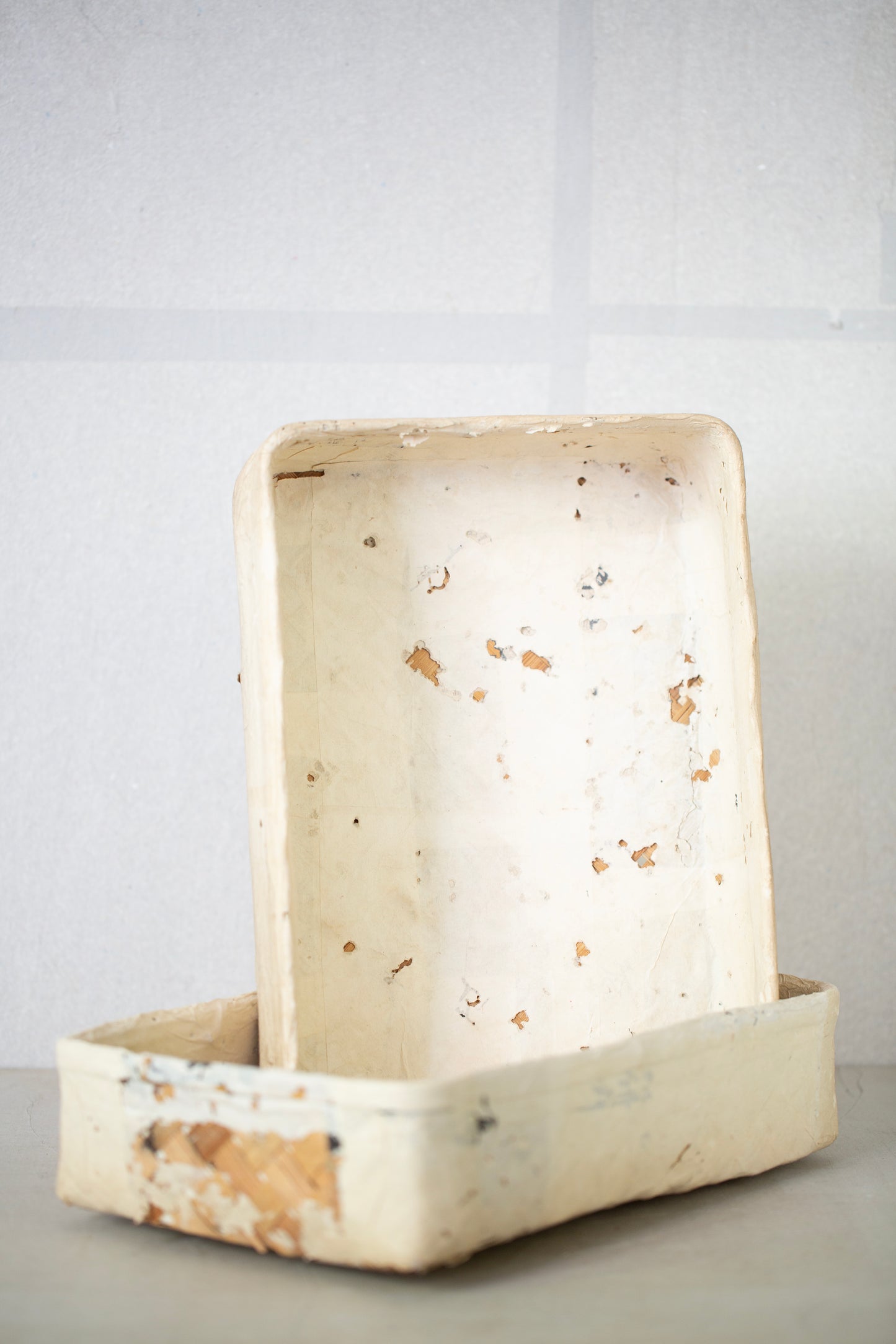 Antique paper storage box