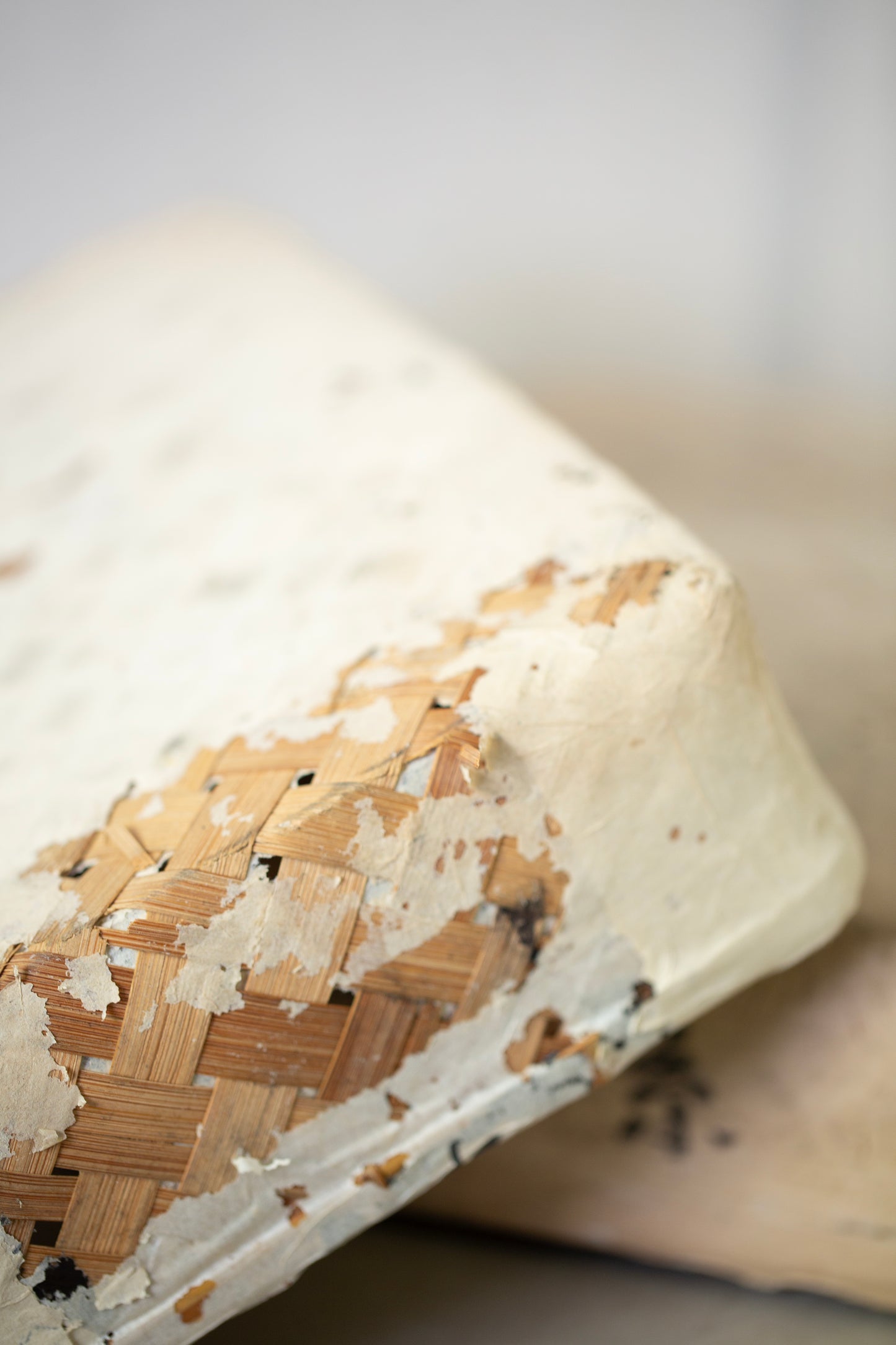Antique paper storage box