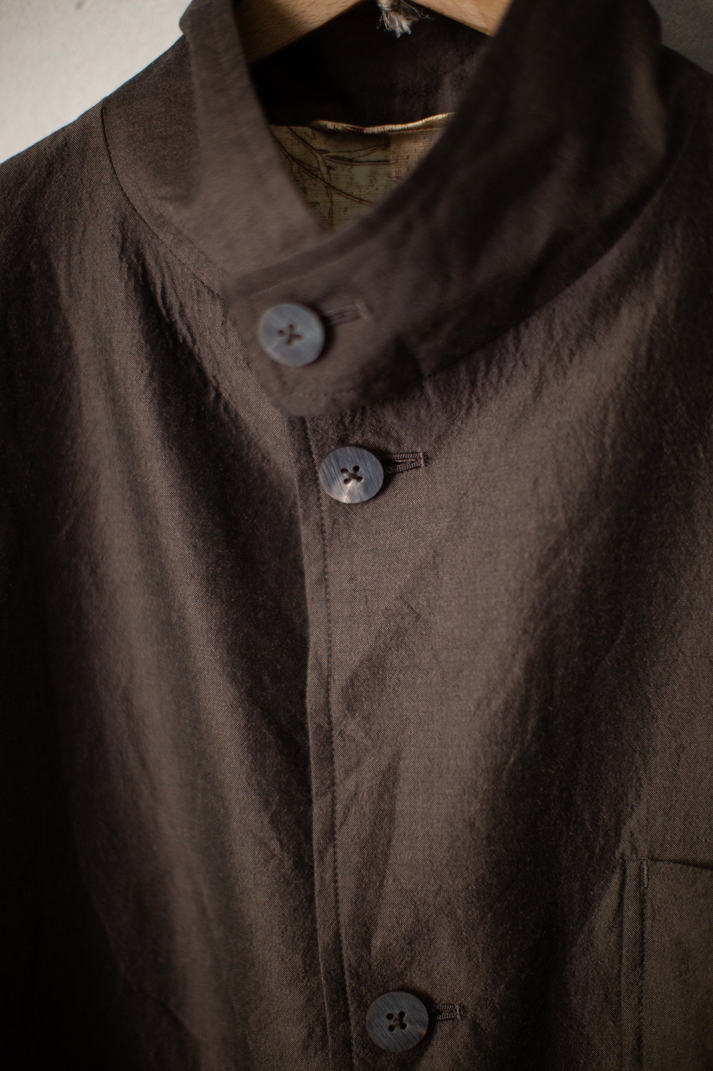 dark bronze hunting jacket