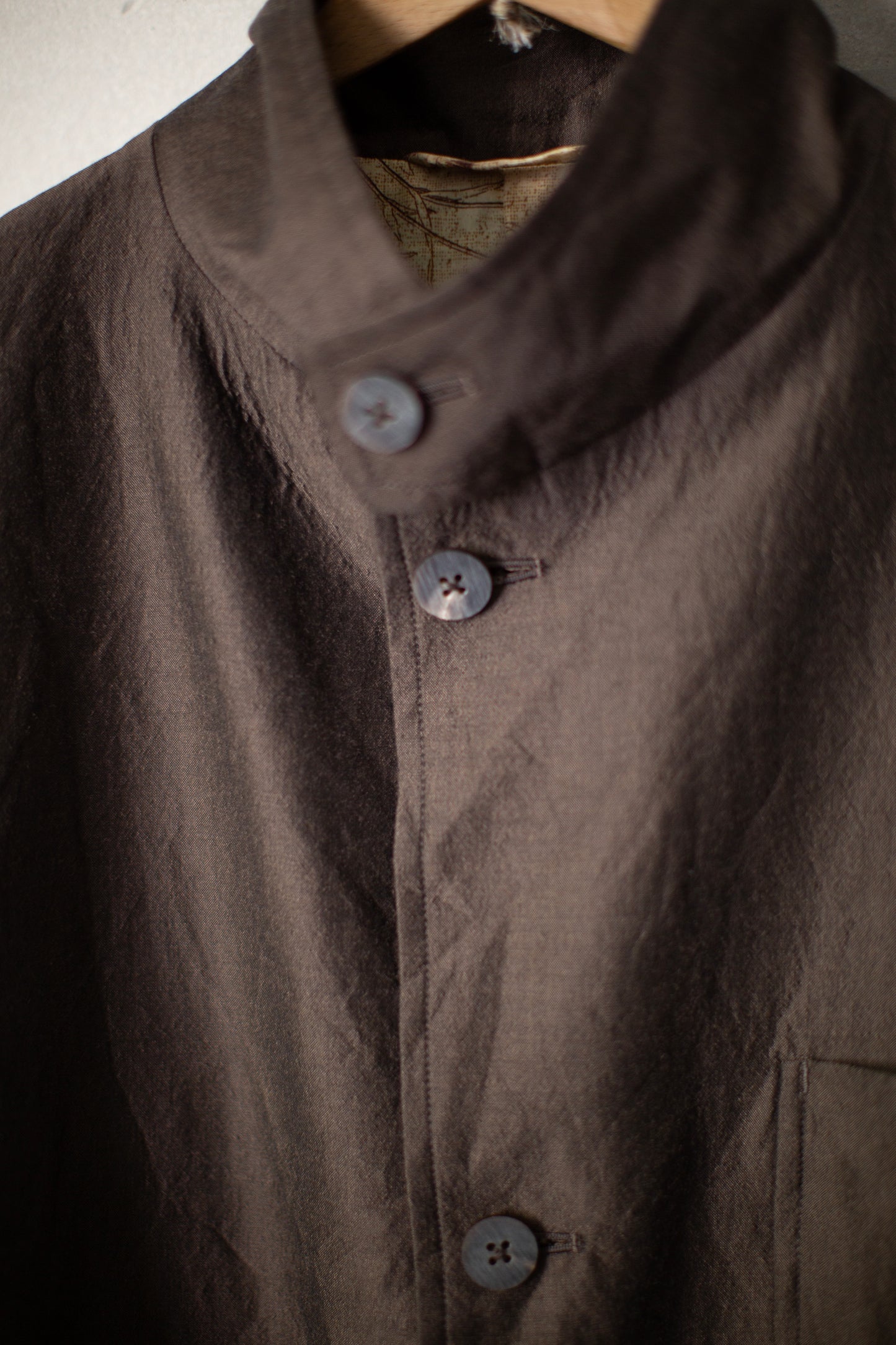 dark bronze hunting jacket