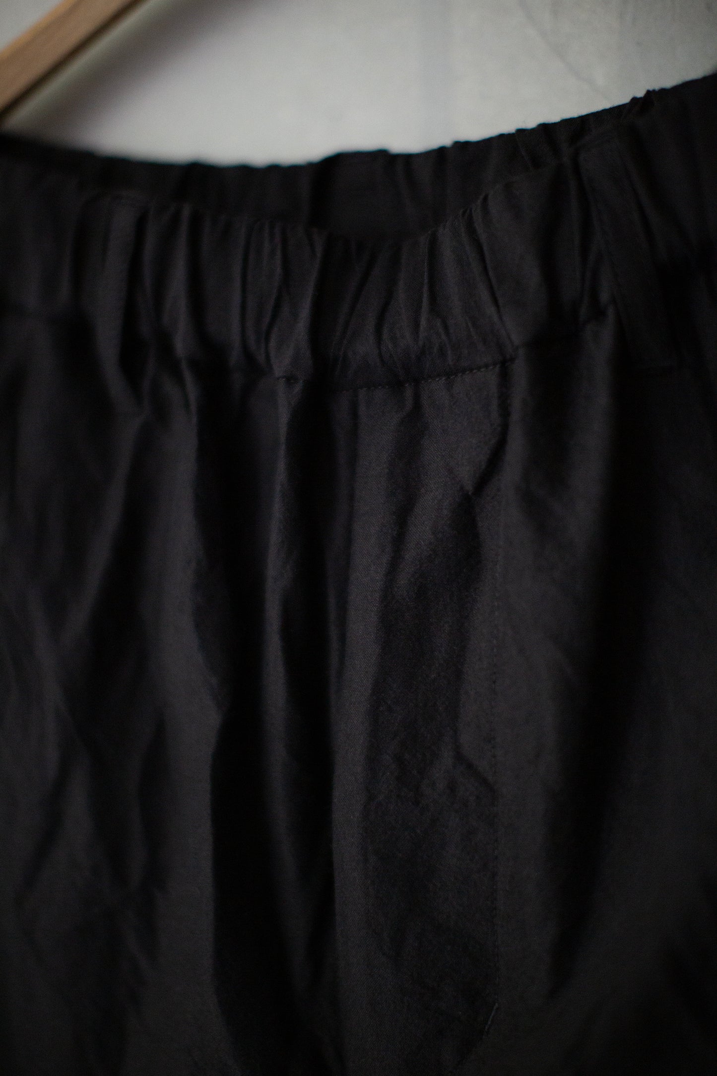 dark brown easy straight pants