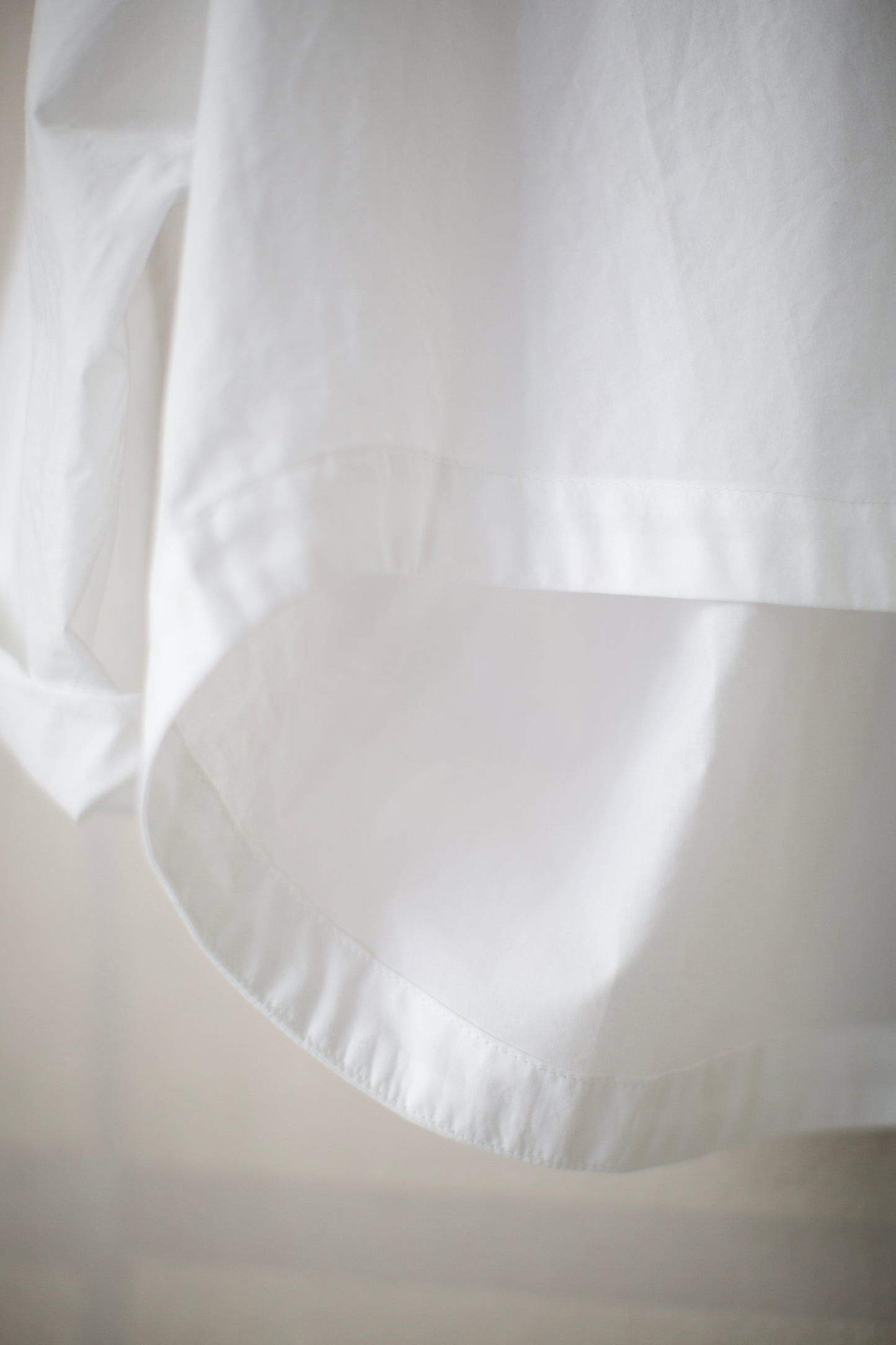 TUNIC#43 - POWDER COTTON TYPEWRITER OFF WHITE