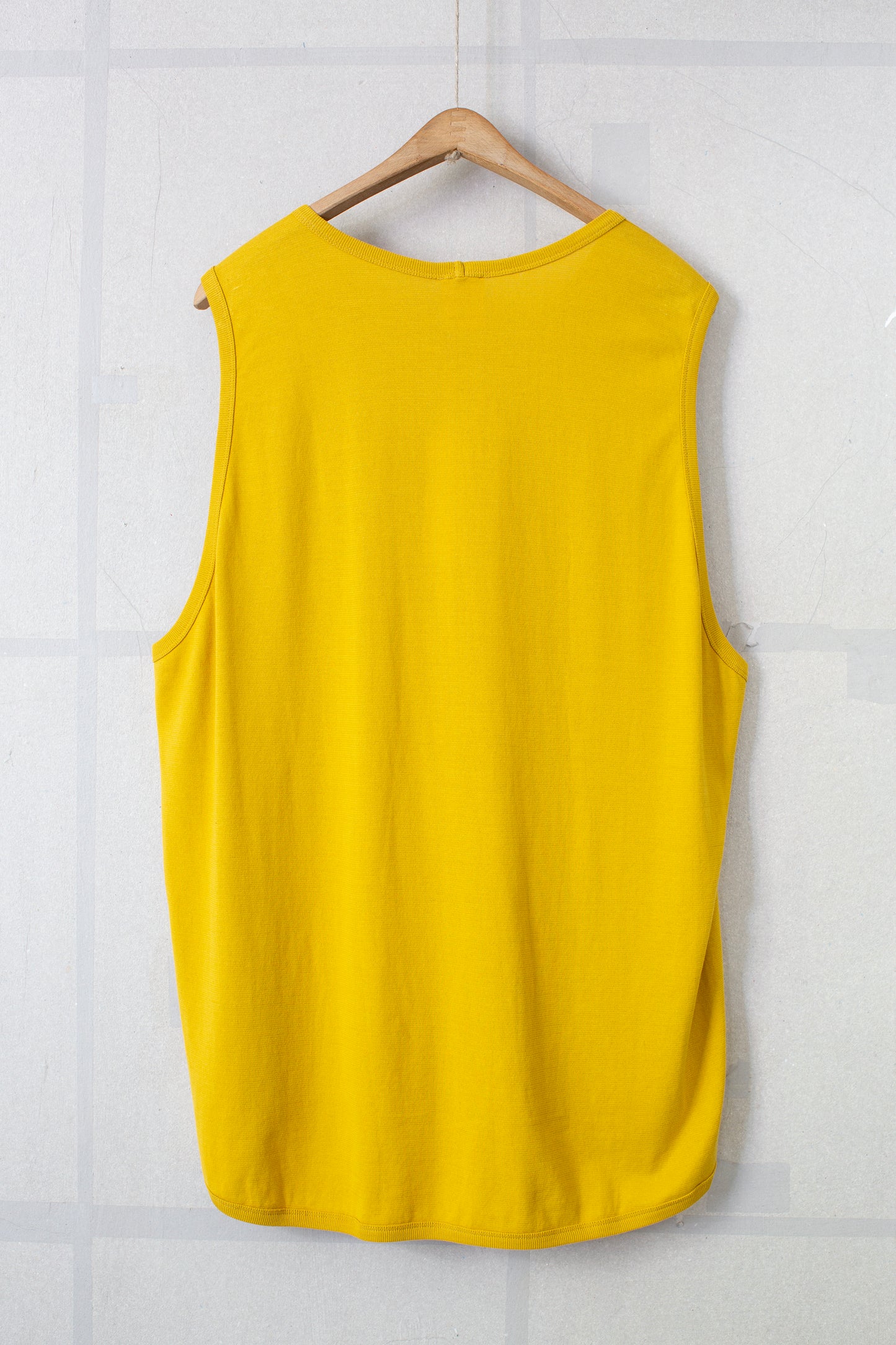 TANKTOP#16 - COTTON PAPER JERSEY SUNFLOWER