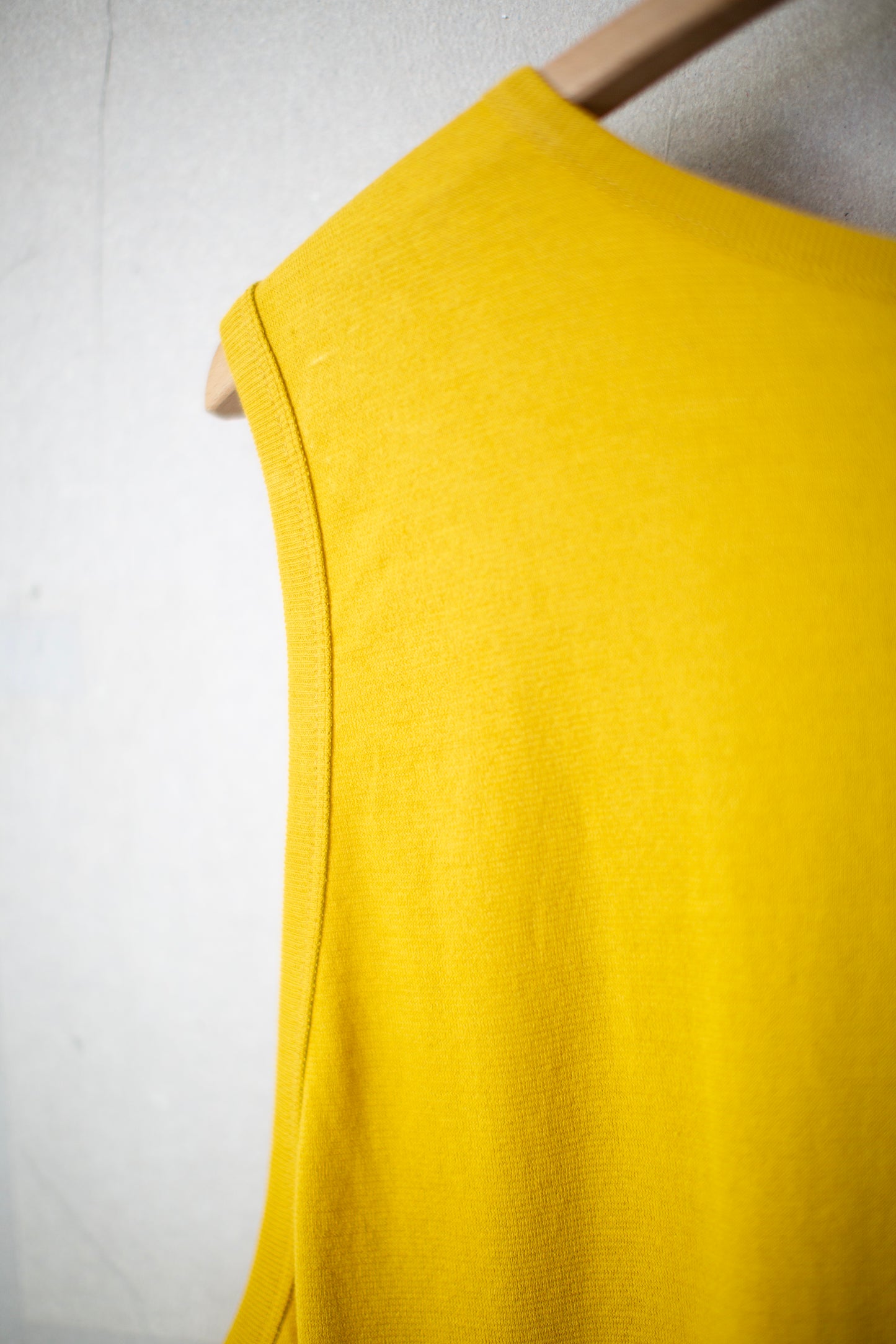 TANKTOP#16 - COTTON PAPER JERSEY SUNFLOWER