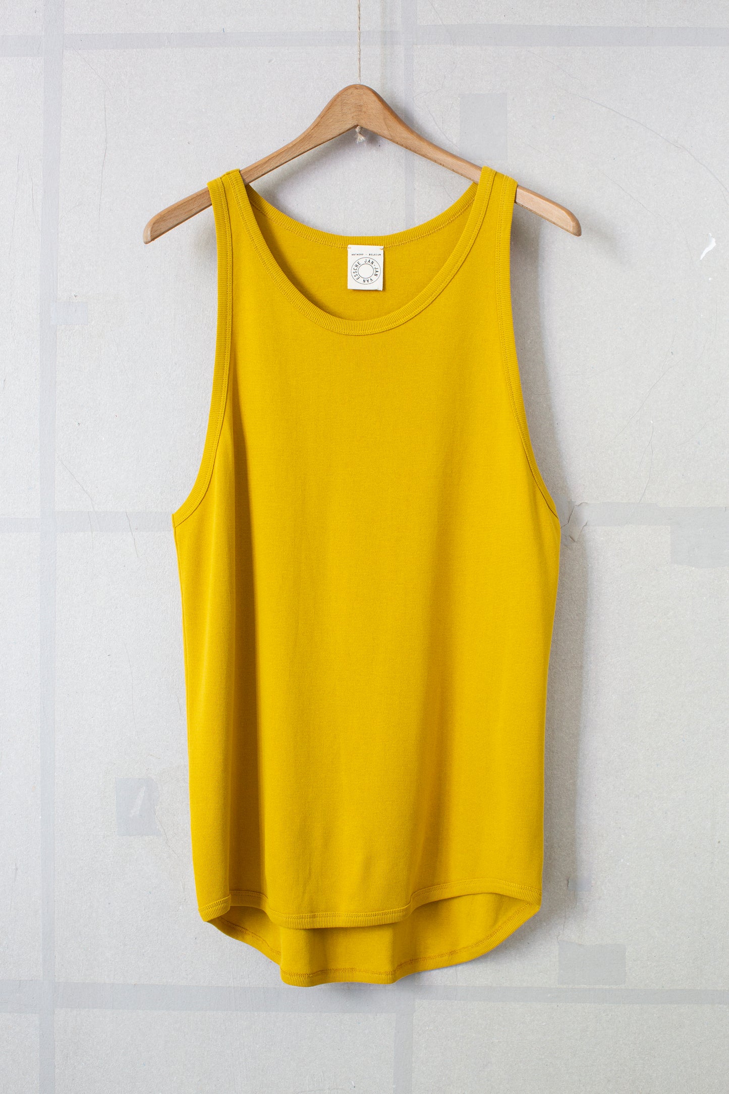 TANKTOP#19 - COTTON PAPER RIB SUNFLOWER