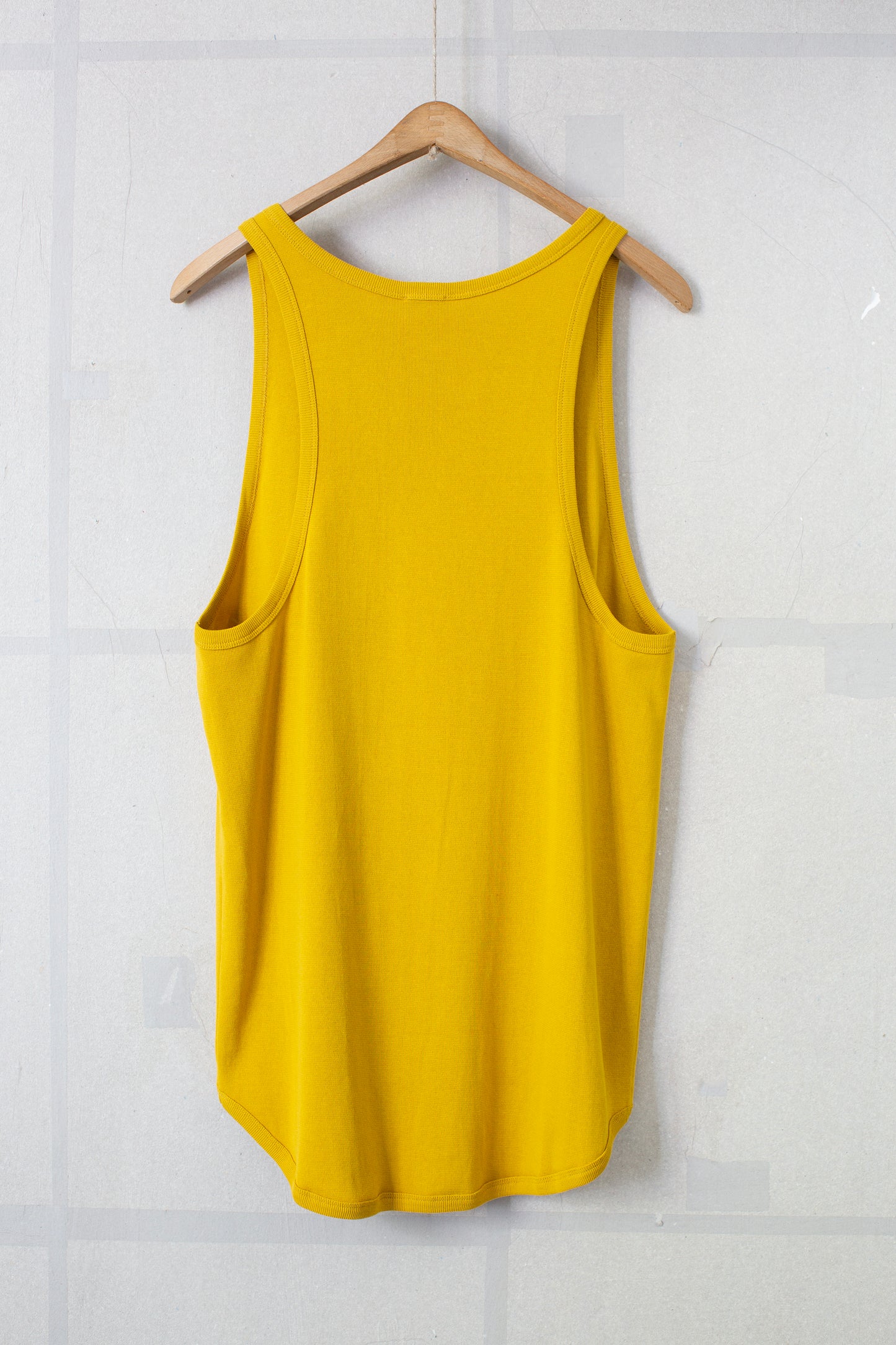 TANKTOP#19 - COTTON PAPER RIB SUNFLOWER