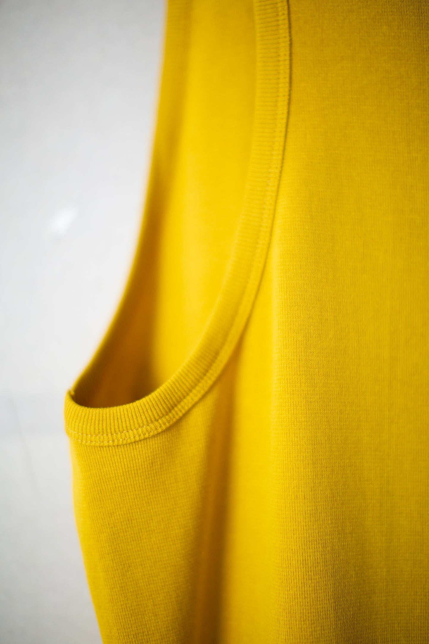 TANKTOP#19 - COTTON PAPER RIB SUNFLOWER