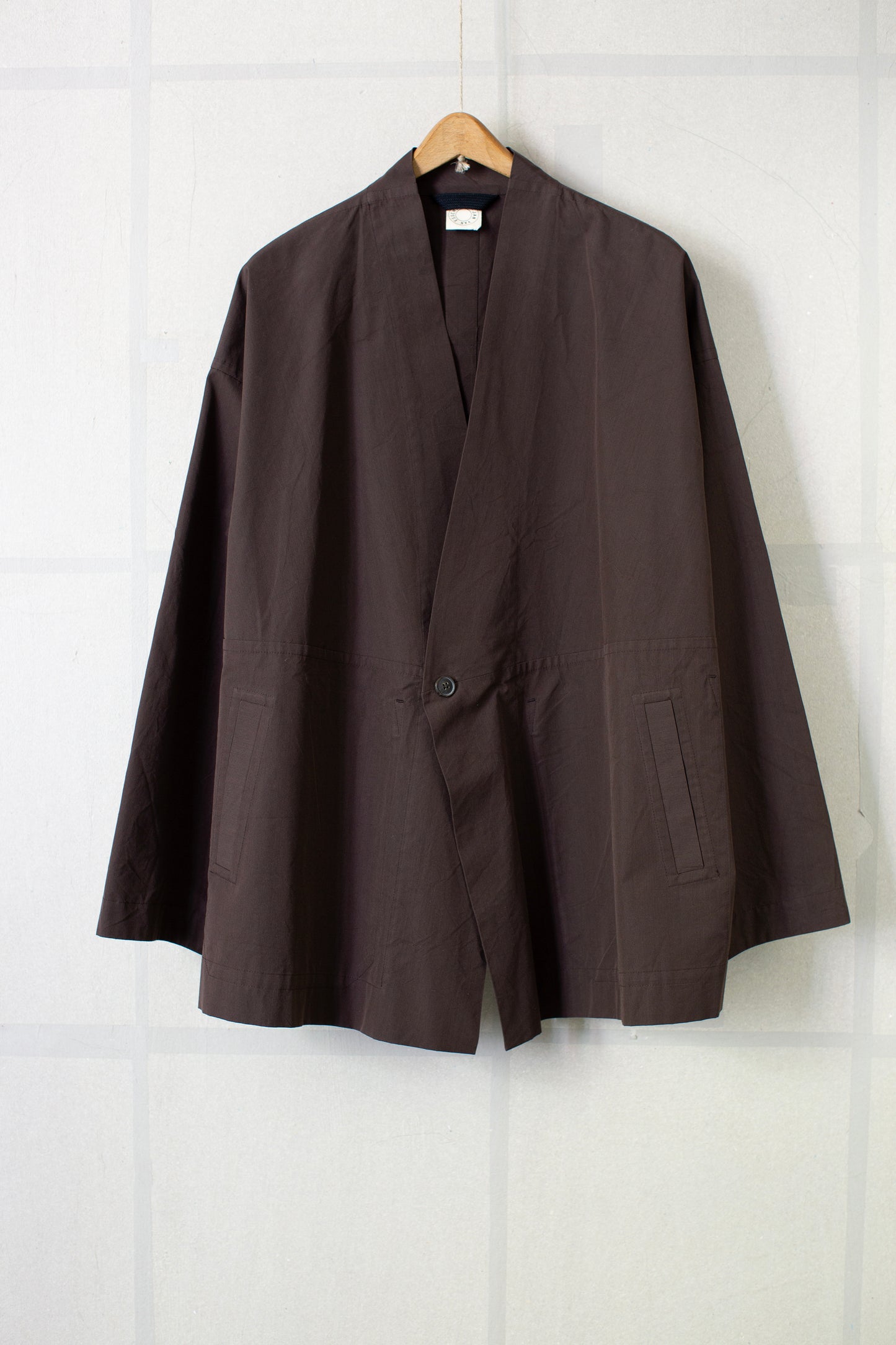 JACKET#63 - COTTON SILK CANVAS OLD MAHOGANY