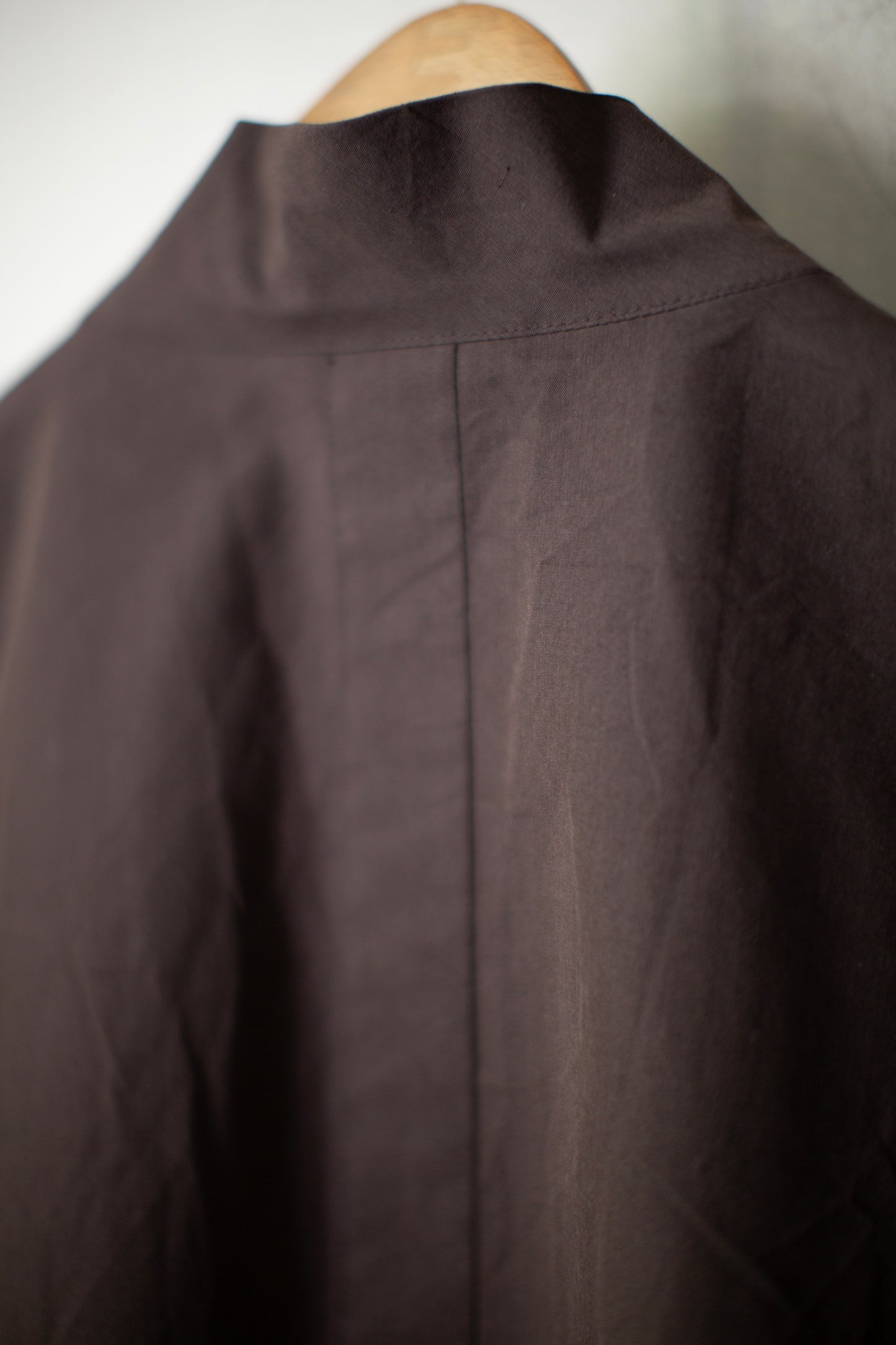 JACKET#63 - COTTON SILK CANVAS OLD MAHOGANY