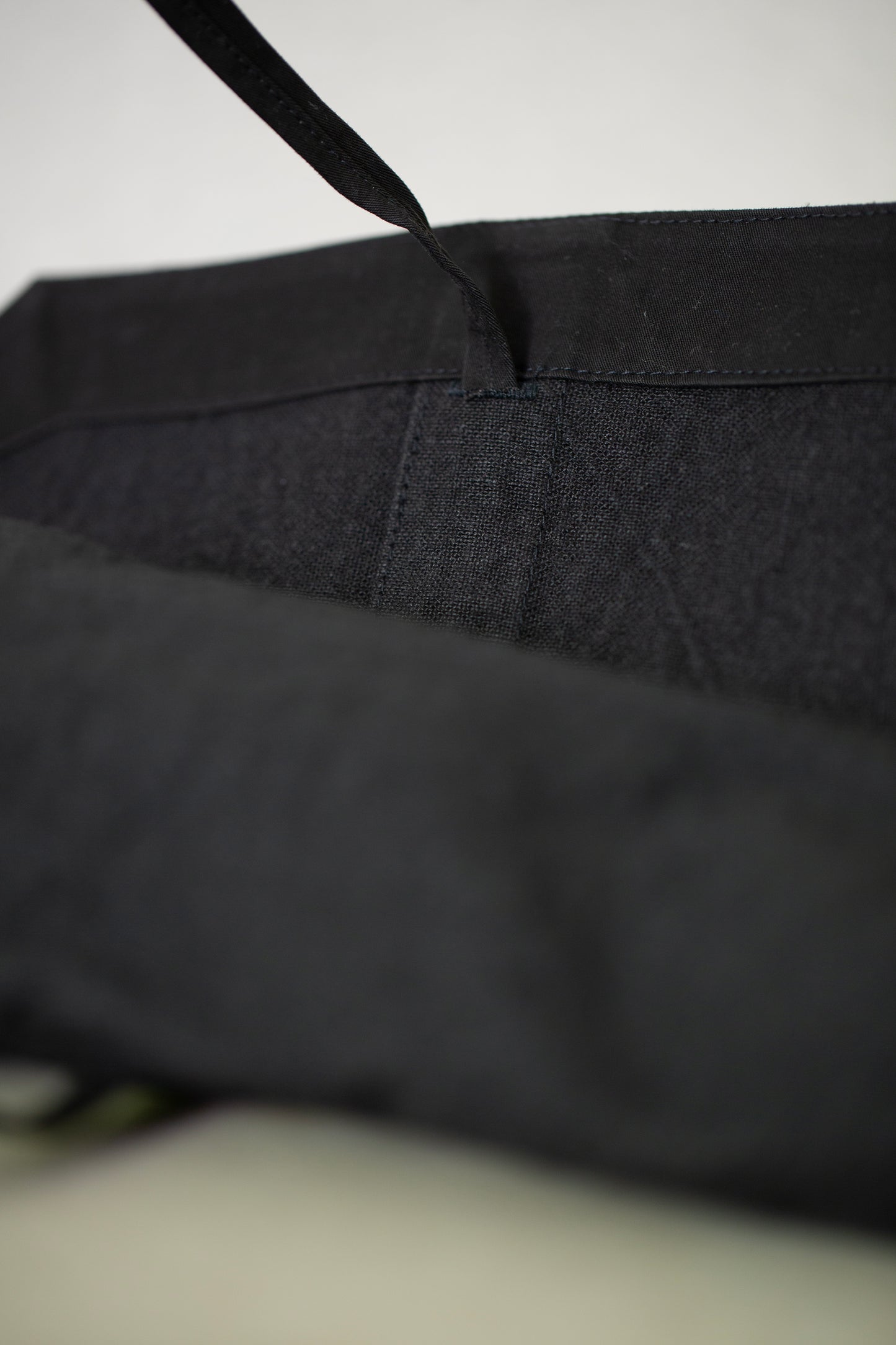 BAG#43 - URUSHI HEMP CANVAS PITCH BLACK