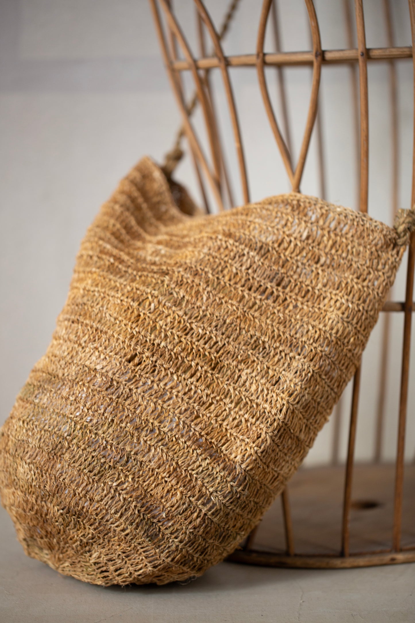 cocoon hemp bag large natural
