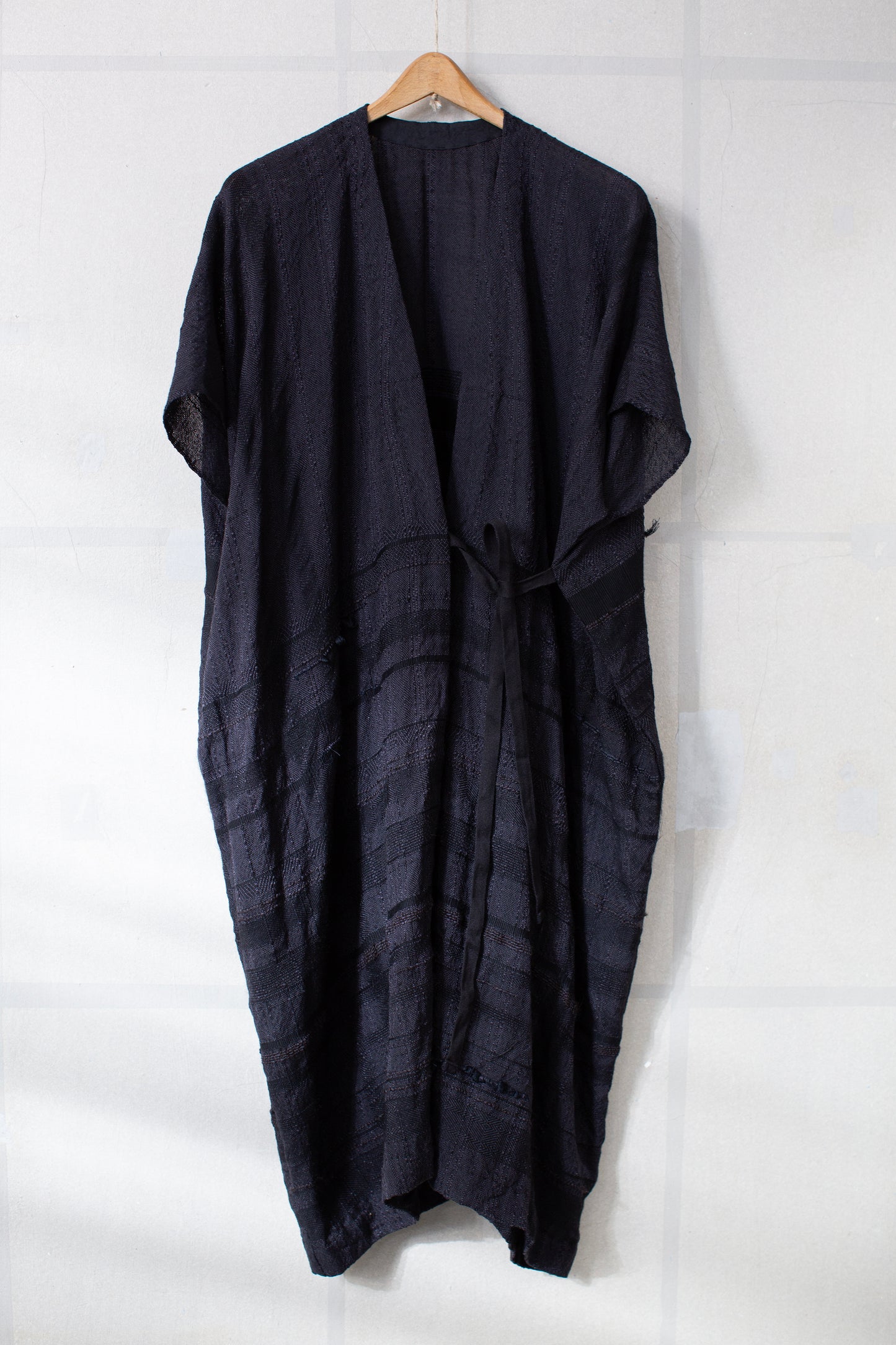 Desert Mosaic III - a black/charcoal tunic