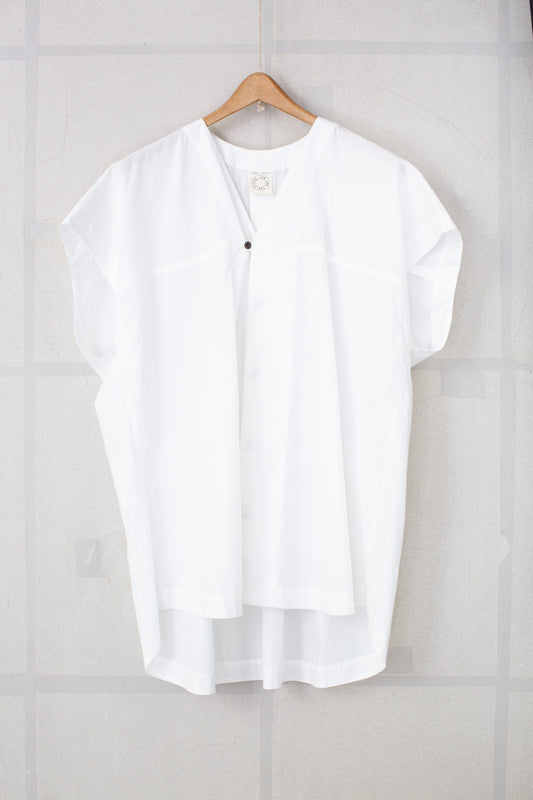 SHIRT#113 - POWDER COTTON TYPEWRITER OFF WHITE