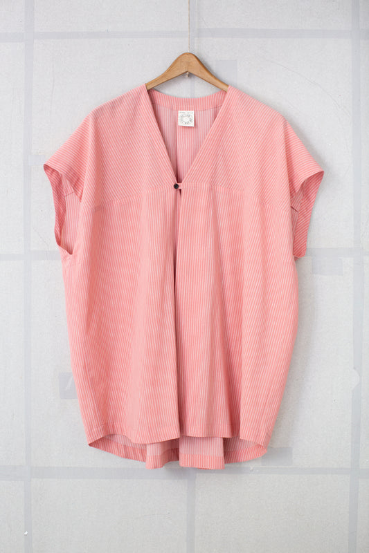 SHIRT#113 - CREPE COTTON SHIRTING MADDER PINK