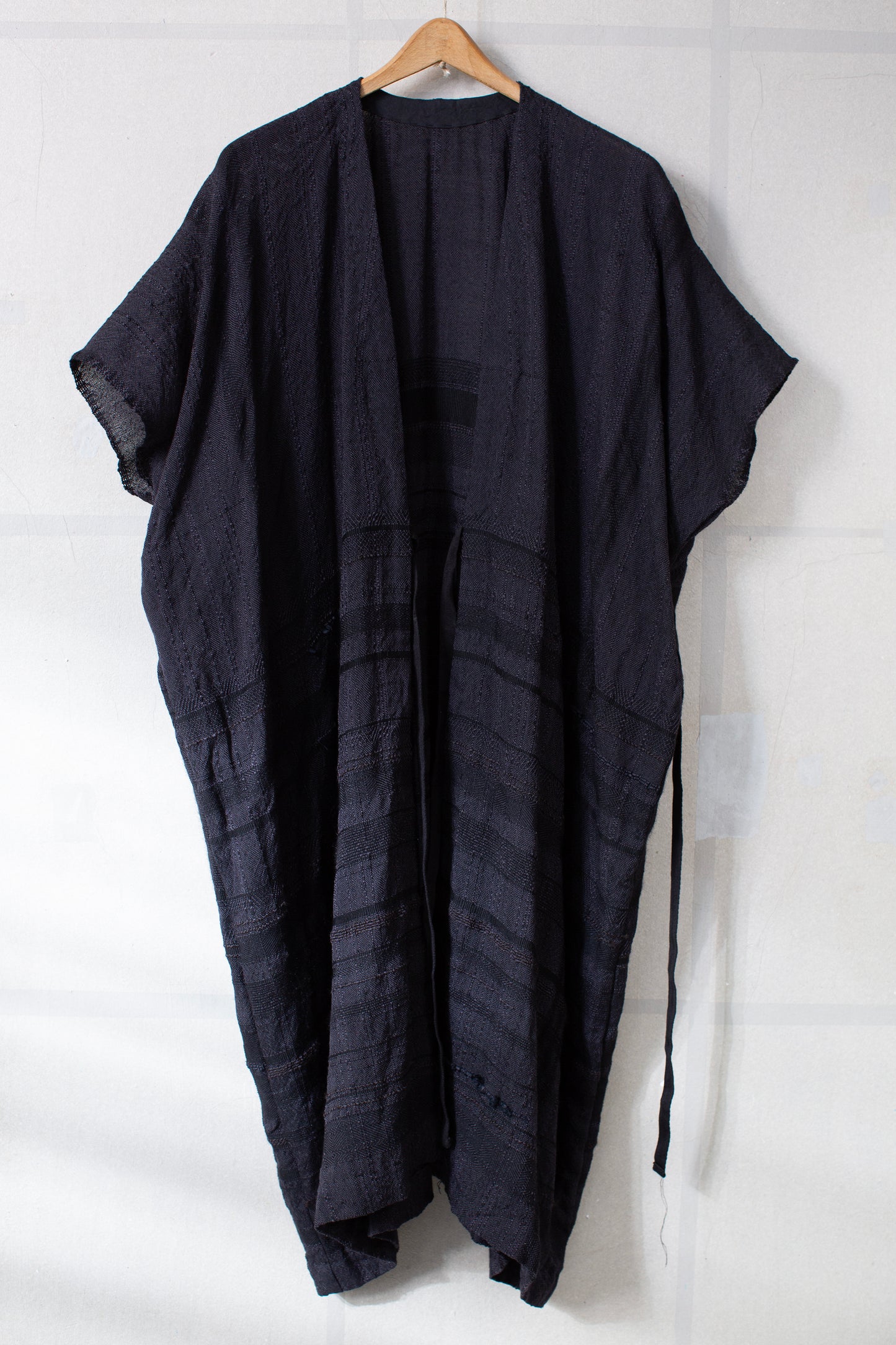Desert Mosaic III - a black/charcoal tunic