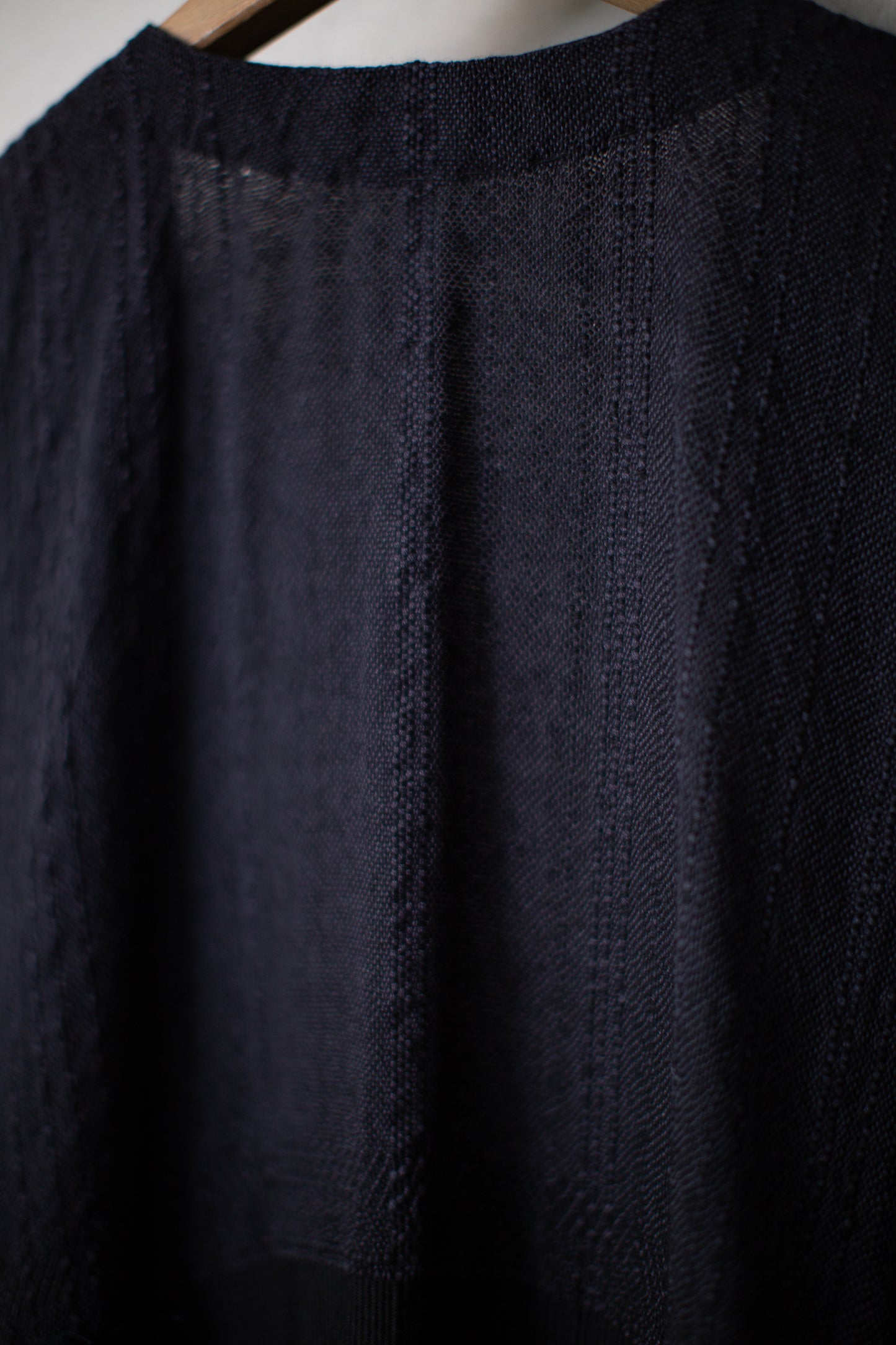 Desert Mosaic III - a black/charcoal tunic