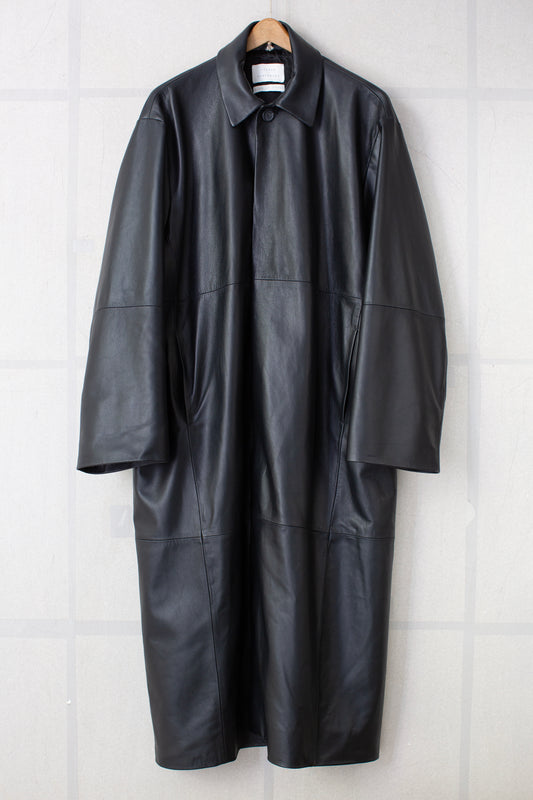 Black napa car coat