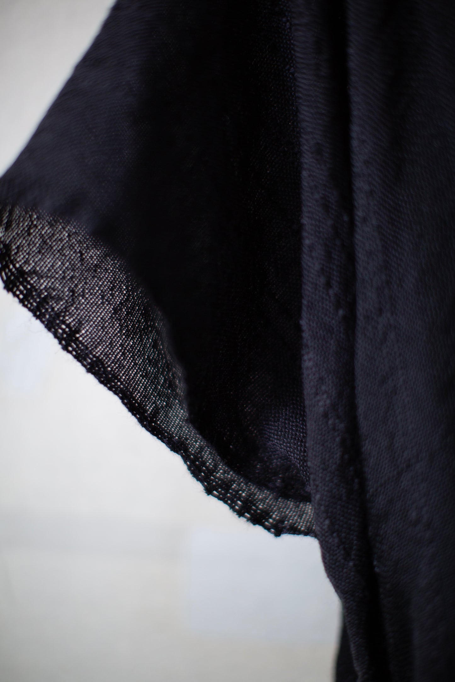 Desert Mosaic III - a black/charcoal tunic