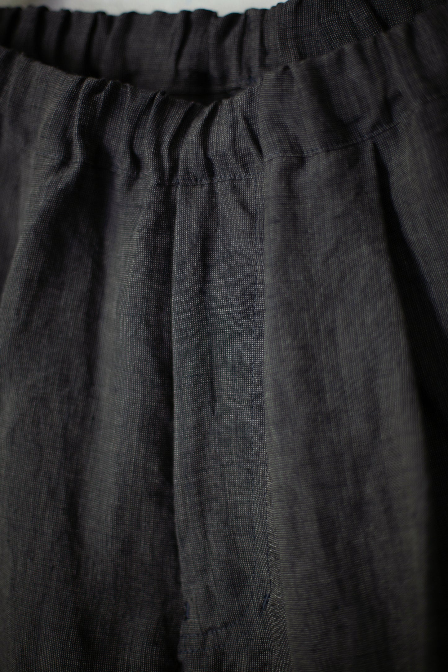 Dark grey linen trousers